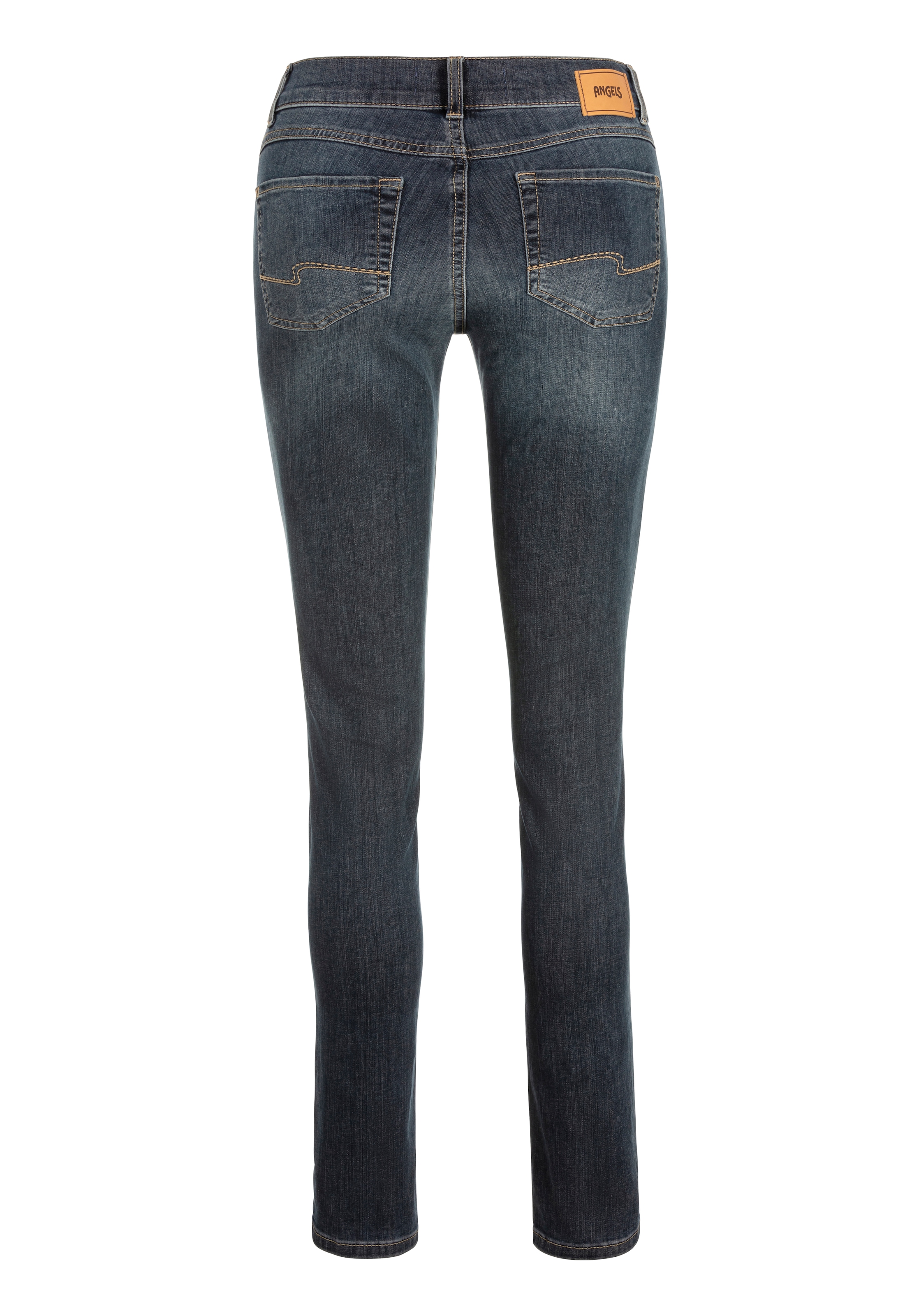 ANGELS Skinny-fit-Jeans »SKINNY«, mit Kontrastnähten an den Taschen