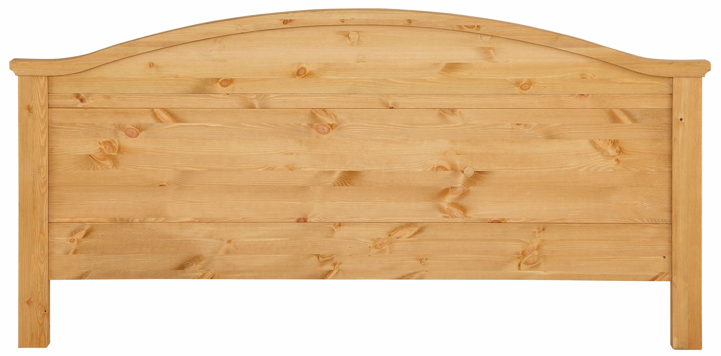 Home affaire Massivholzbett »Graz, hohe Belastbarkeit, klassischer Landhausstil, FSC® zertifiziert«, (Breite/Belastbarkeit 180cm/220 KG, 90cm/=120KG), mit dekorativen Fräsungen, inklusive Lattenrost
