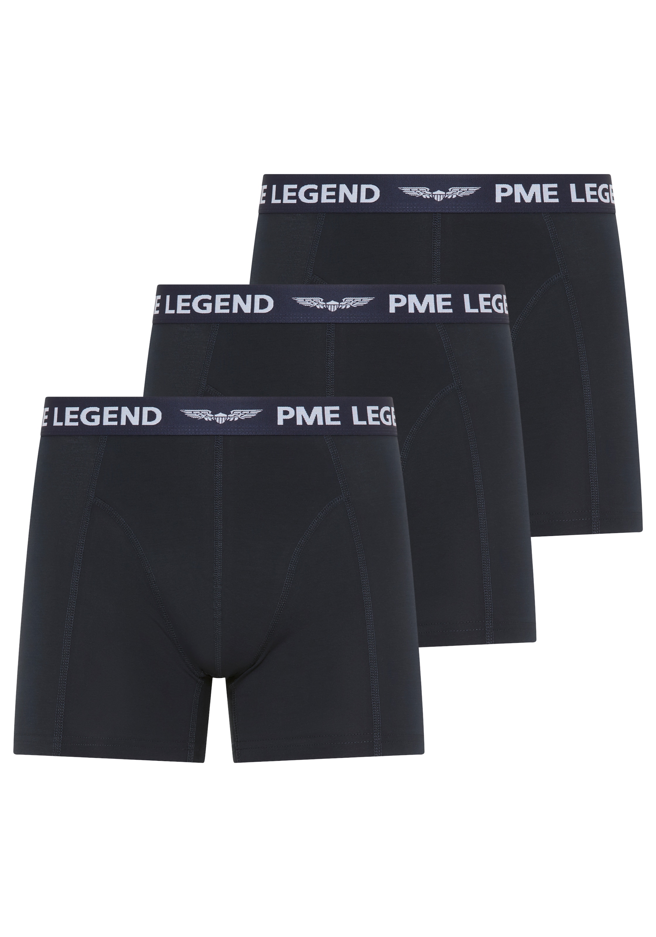 PME LEGEND Boxershorts Packung, 3er,  Körpernahe Passform, normale Leibhöhe