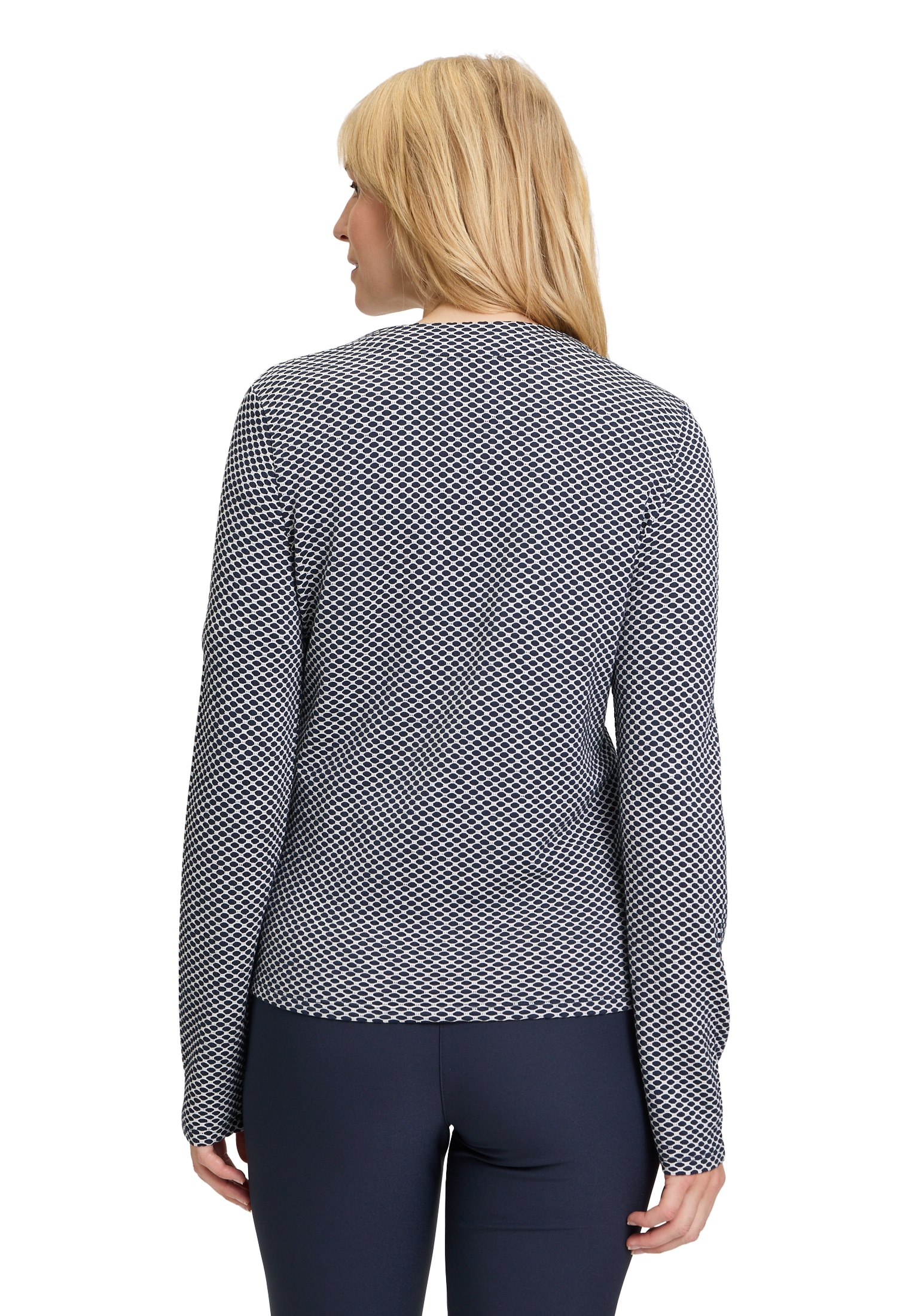 Betty Barclay Langarmshirt »Shirtjacke mit Struktur«