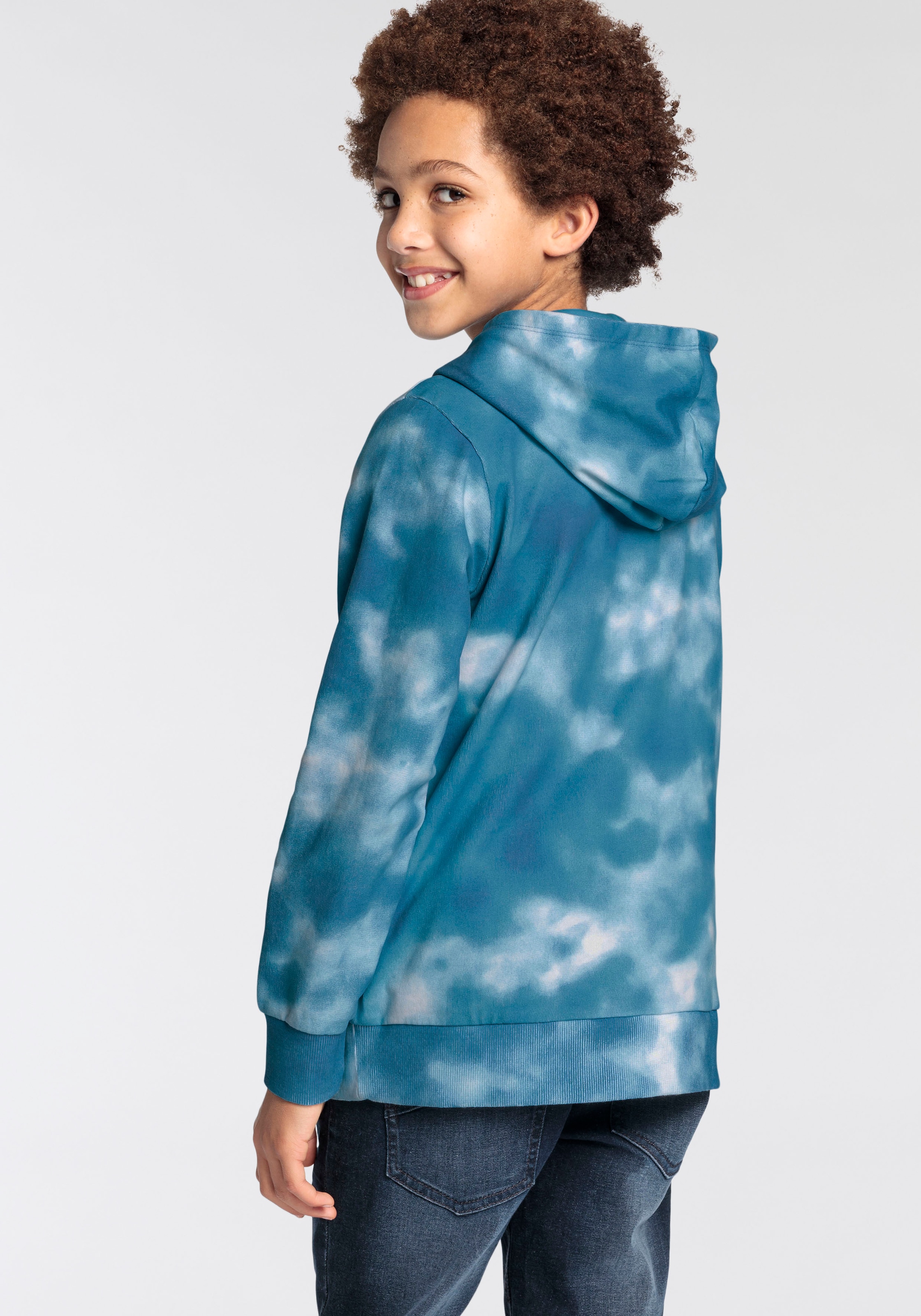 KangaROOS Kapuzensweatshirt »Kangaroos Jungen«, mit allover Batik-Print  kaufen | UNIVERSAL