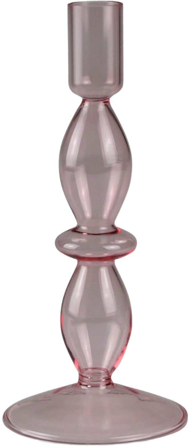 Ausbuchtungen«, Dekoobjekt Stabkerzenhalter St.), »Kerzenhalter bestellen kunstvollen AM Glas, Design Kerzenständer aus (1 auf Rechnung mit