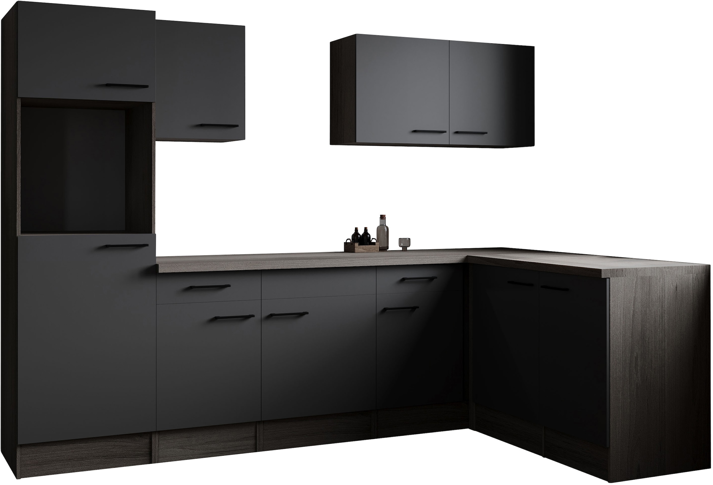 RESPEKTA Winkelküche »Oliver« Breite 280 cm, 90 cm Arbeitshöhe, in exklusiver Konfiguration für OTTO