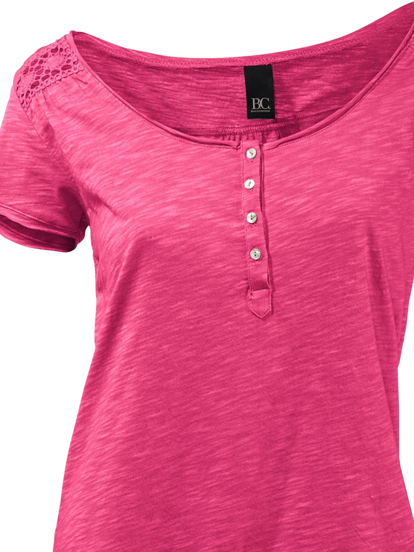 heine Rundhalsshirt »Rundhals-Shirt«, (1 tlg.)