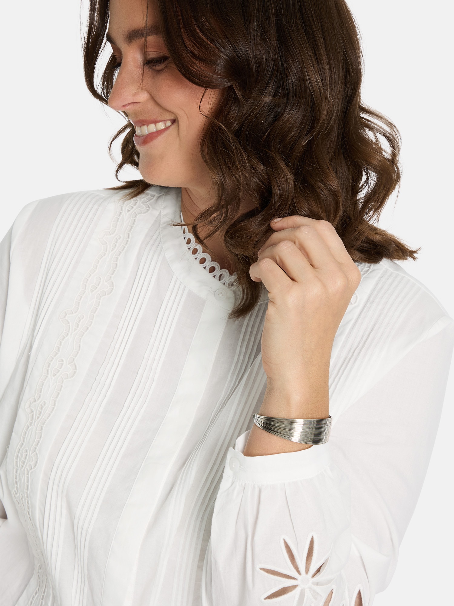 Lieblingsstück Langarmbluse »Eldrid« aus reiner Baumwolle