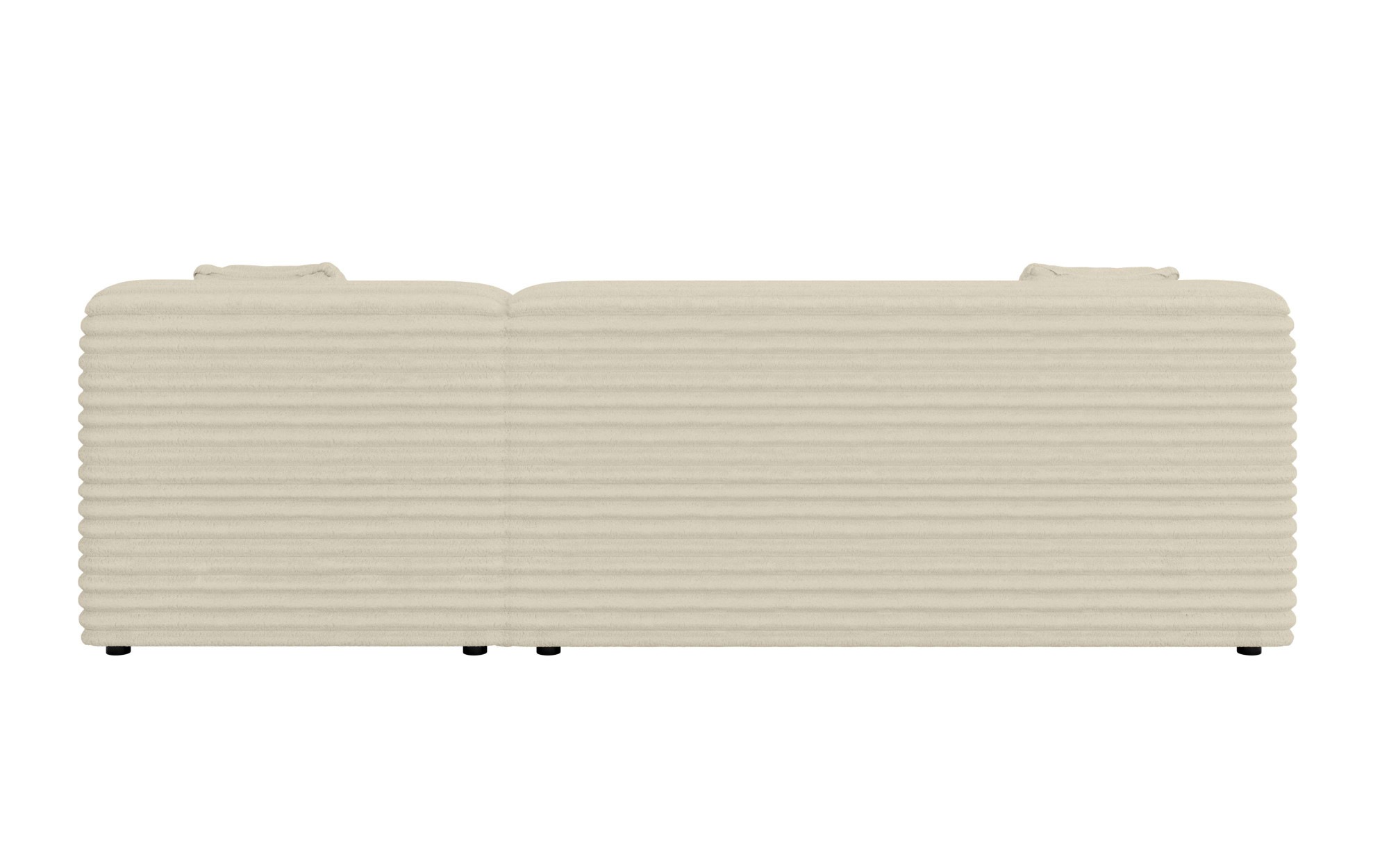 Home affaire Ecksofa »LILLIANA Designsofa, L-Form mit Recamiere rechts/links bestellbar«, L-Form mit Wellenunterfederung, Maße B/T/H: 256/160/76 cm