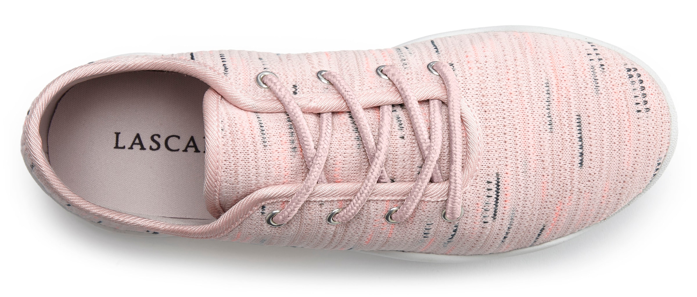 LASCANA Sneaker, Freizeitschuh, Halbschuh, Slipper superleicht, ultraflache Sohle VEGAN