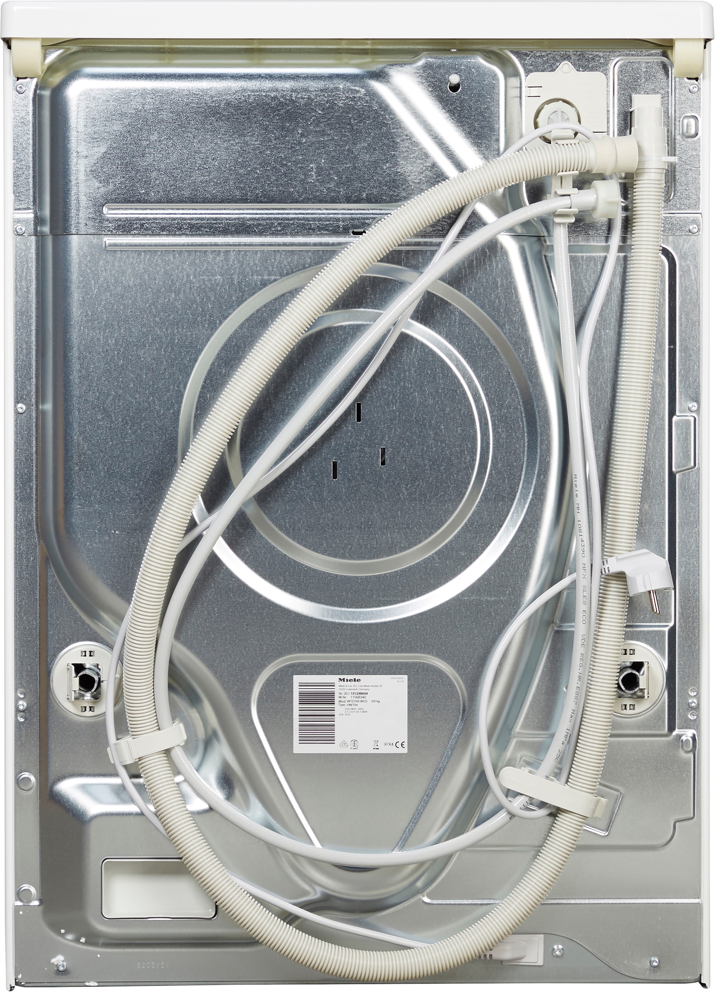 Miele Waschtrockner »WTD163 WCS« 8 kg /5 kg 71 dB(A) unterbaufähig, PerfectDry für punktgenaue Trockenergebnisse