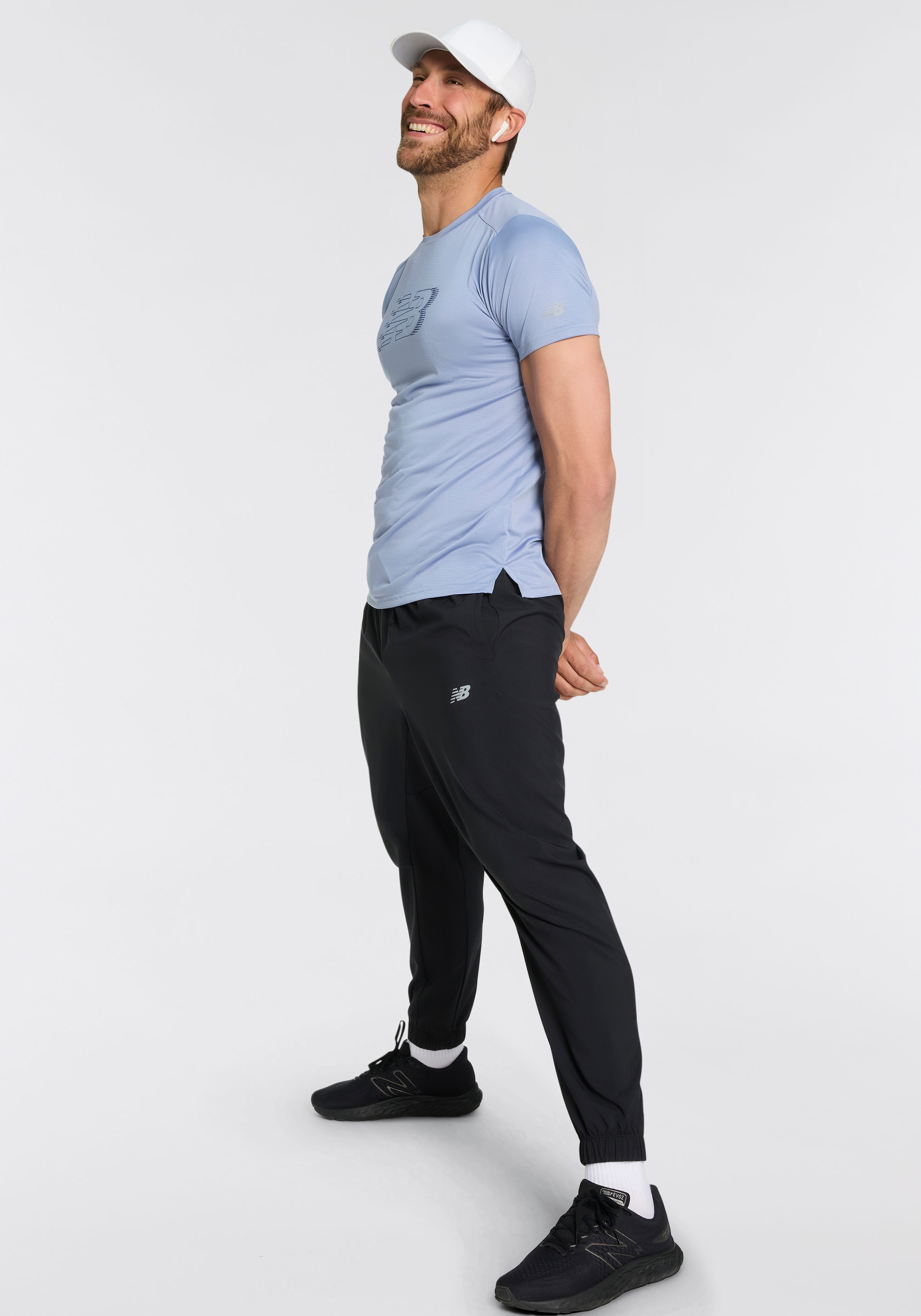 New Balance Laufshirt »Sport Essentials Printed Run T-Shirt«