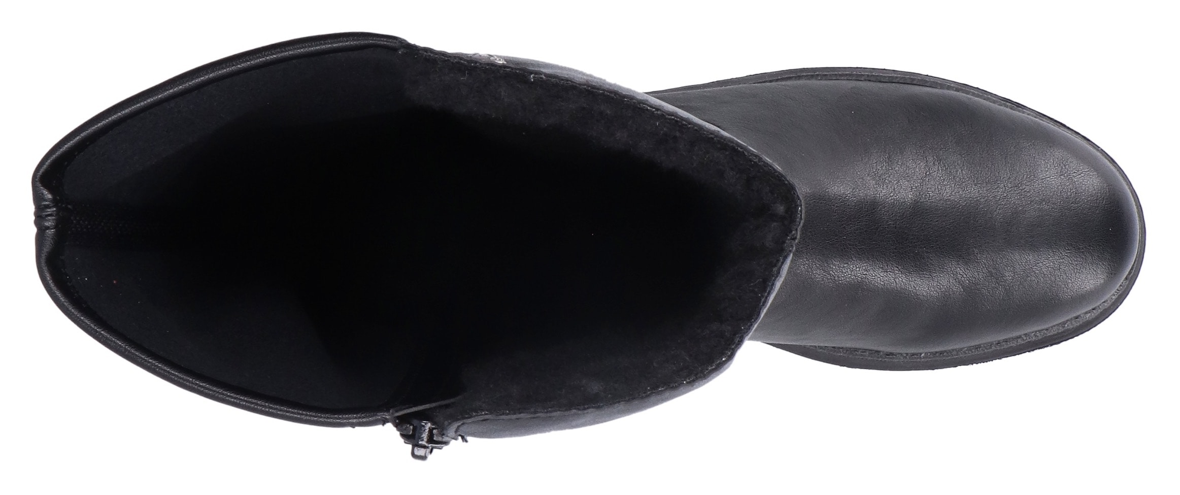 Rieker Winterstiefel  Langschaftstiefel, Plateaustiefel mit Stretch am Schaft, TEX-Membrane