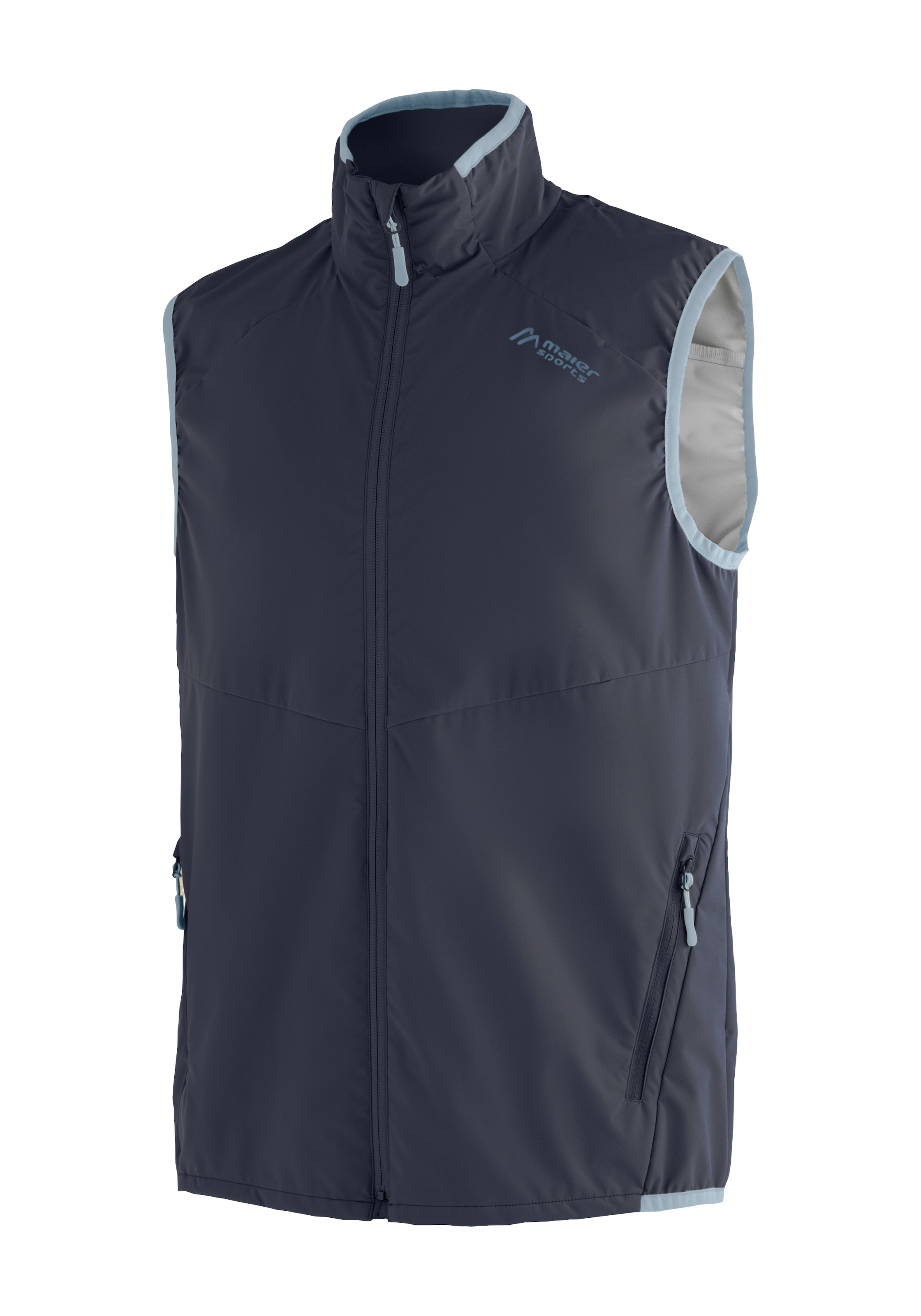 Maier Sports Softshellweste »Brims Vest M«, atmungsaktive Herren Weste, wasserabweisende Outdoorweste