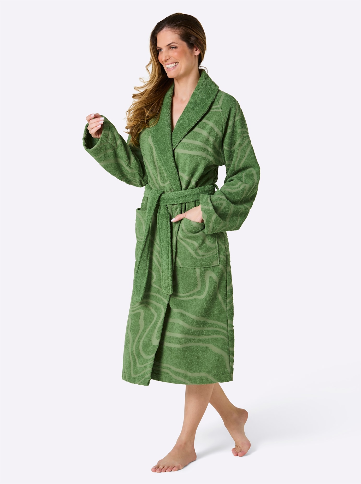 Plantier Damenbademantel