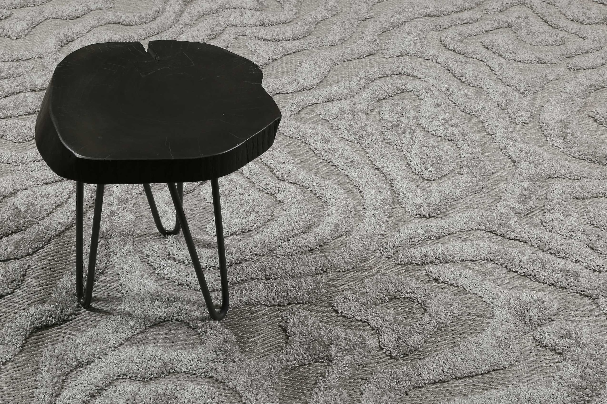 Esprit Teppich »Soul Outdoor Struktur, In geeignet«, robust modern, rechteckig, und Jack, florale Hoch-Tief-Effekt