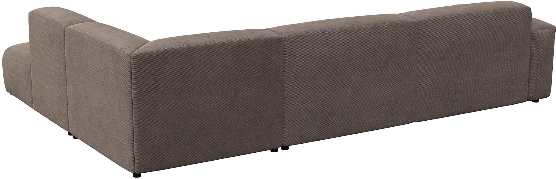 FLEXLUX Ecksofa »Lucera, super bequem durch hochwertigen Sitzaufbau mit Kaltschaum« modern & anschmiegsam, L-Form, Designsofa