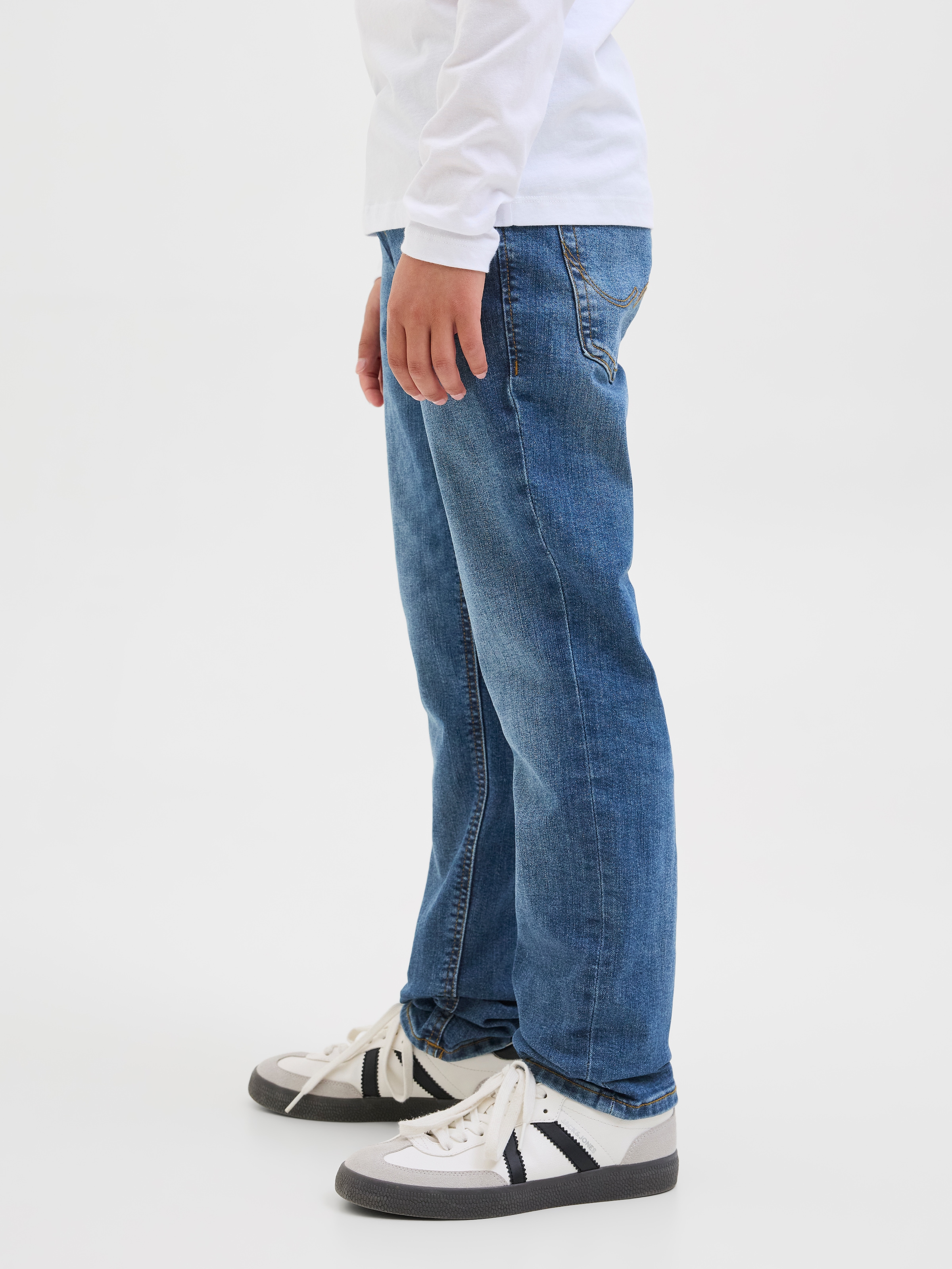 Jack & Jones Junior Slim-fit-Jeans »JJIGLENN JJORIGINAL SQ 902 NOOS JNR«