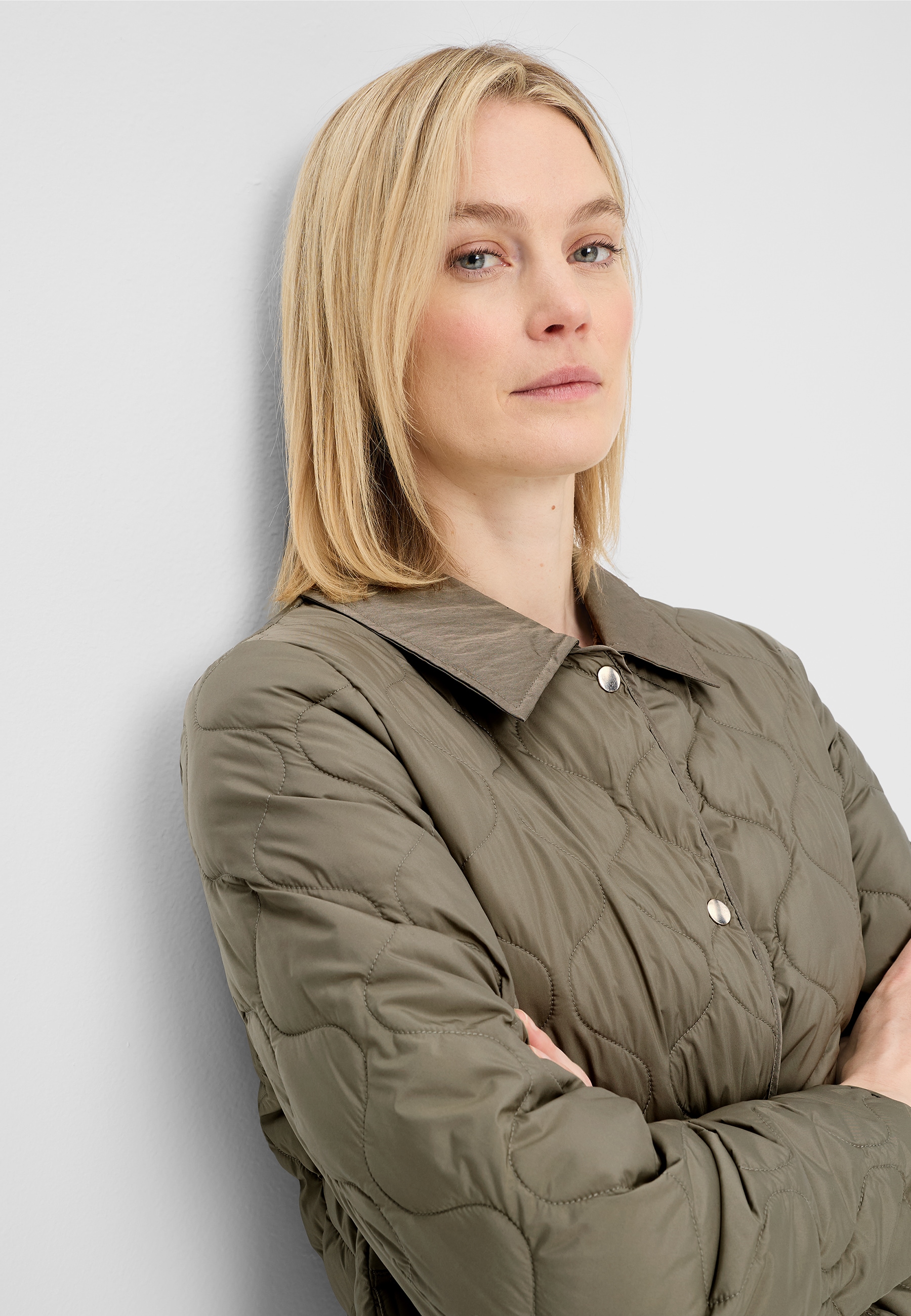 Fuchs Schmitt Steppjacke modische Steppung, Regular Fit, große Taschen mit Druckknöpfen