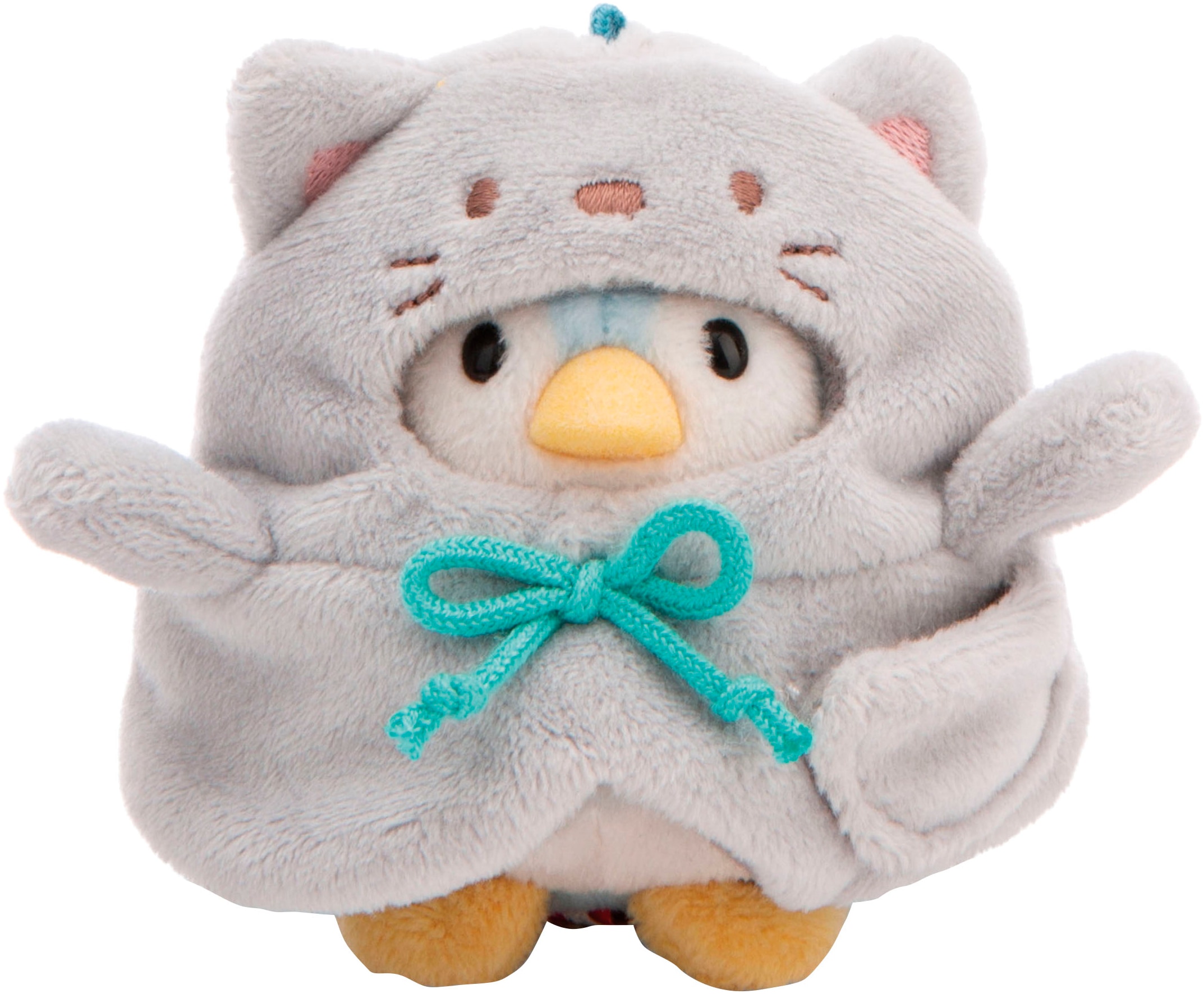 Nici Kuscheltier »mymochi, Pinguin Waddle, 8 cm«, mit Ente und Katzenkostüm, in Geschenkbox