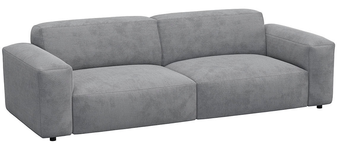 FLEXLUX 3-Sitzer »Lucera Sofa«, modern & anschmiegsam, Kaltschaum, Stahl-Wellenunterfederung