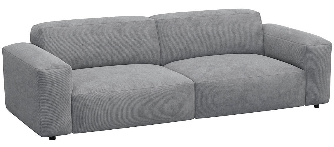 FLEXLUX 3-Sitzer »Lucera Sofa, super bequem durch hochwertigen Sitzaufbau mit Kaltschaum«, modern & anschmiegsam, Designsofa