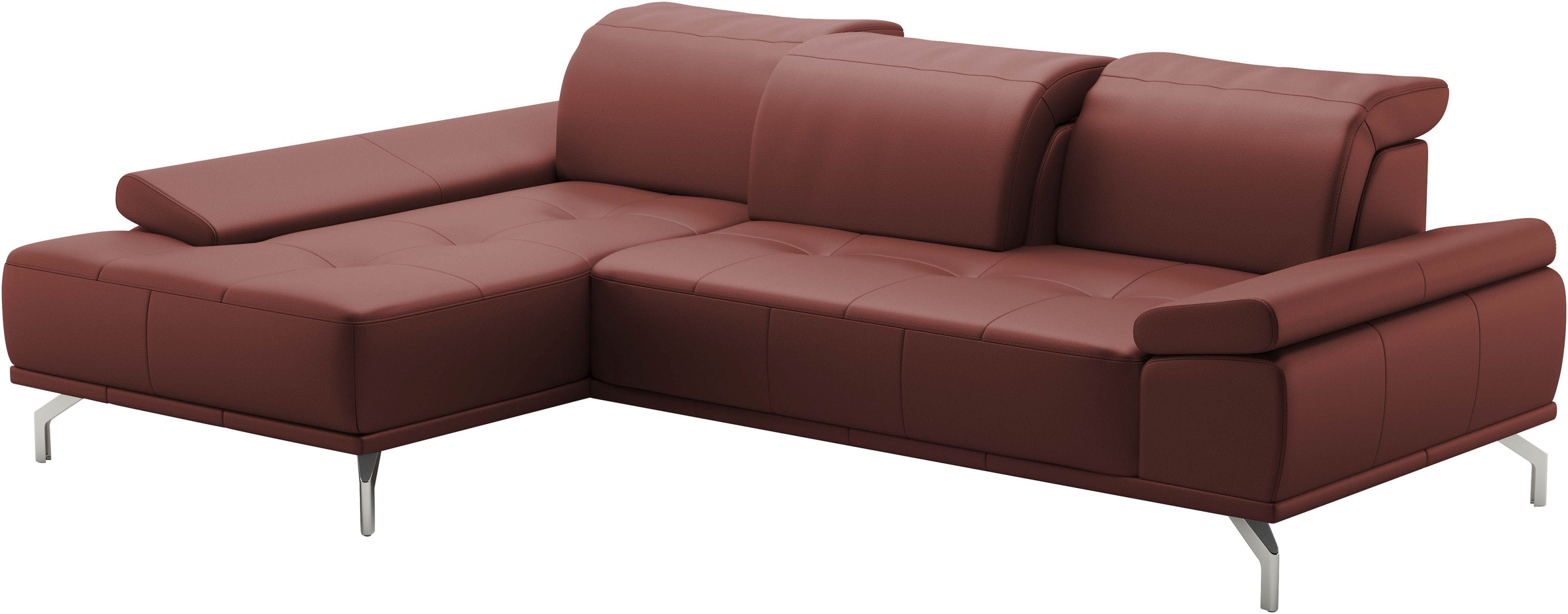 Places of Style Ecksofa »Caluna«, Inkl.Sitztiefenverstellung