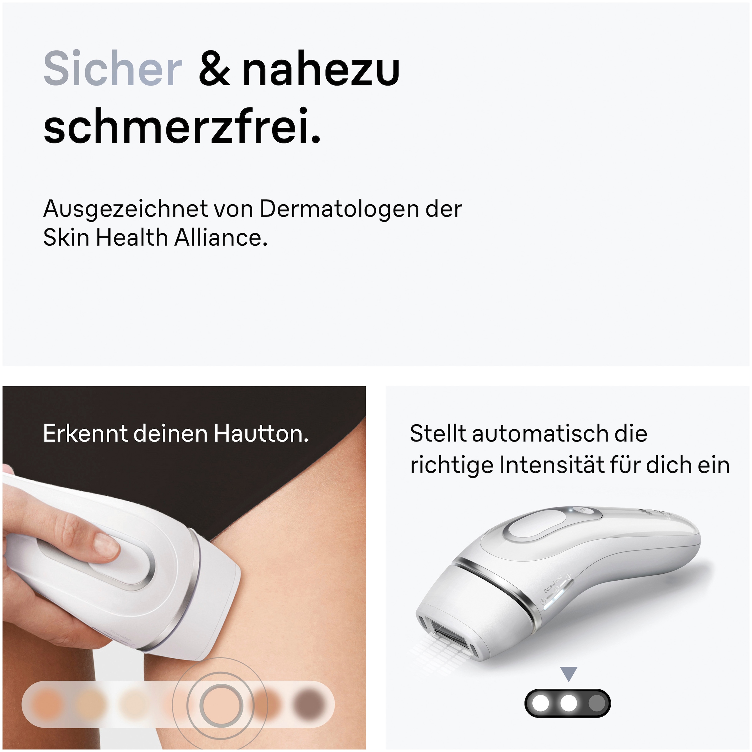 Braun IPL-Haarentferner »Silk-expert Pro IPL PL3020« 300.000 Lichtimpulse mit Aufbewahrungstasche, Designed In Germany
