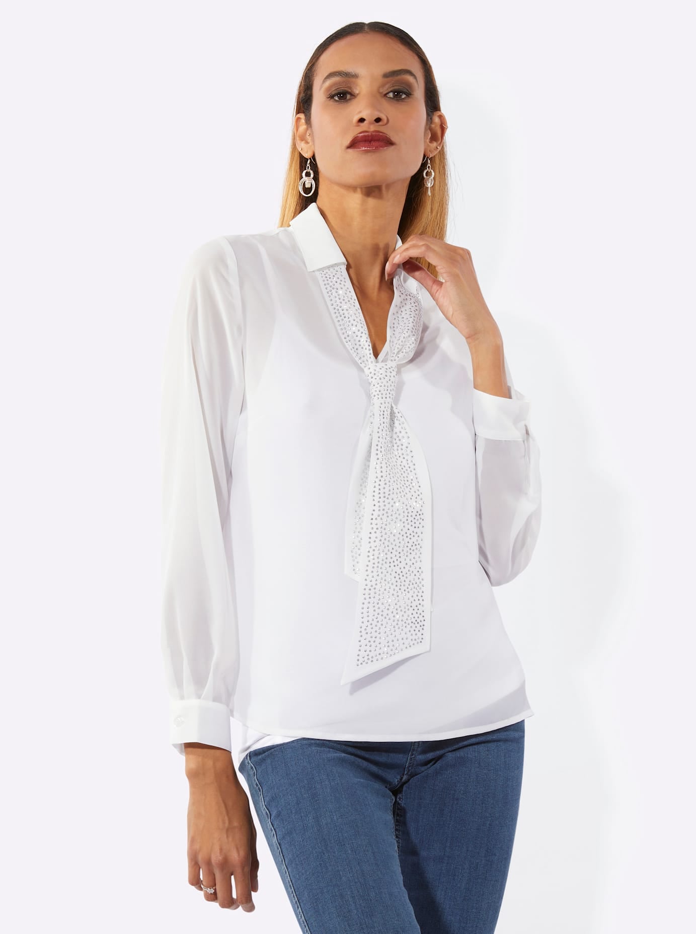 creation L Georgettebluse