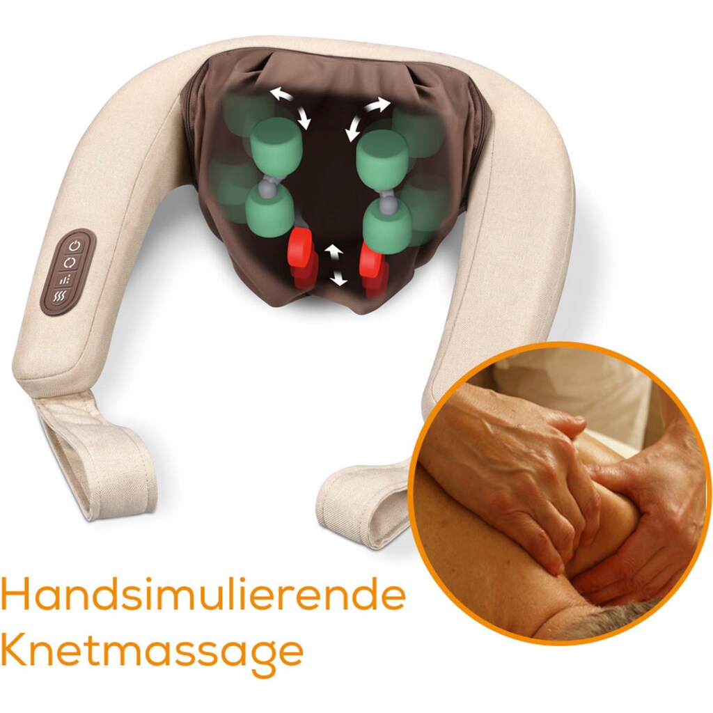 BEURER Nacken-Massagegerät »MG 153 4D«, (1 tlg.)