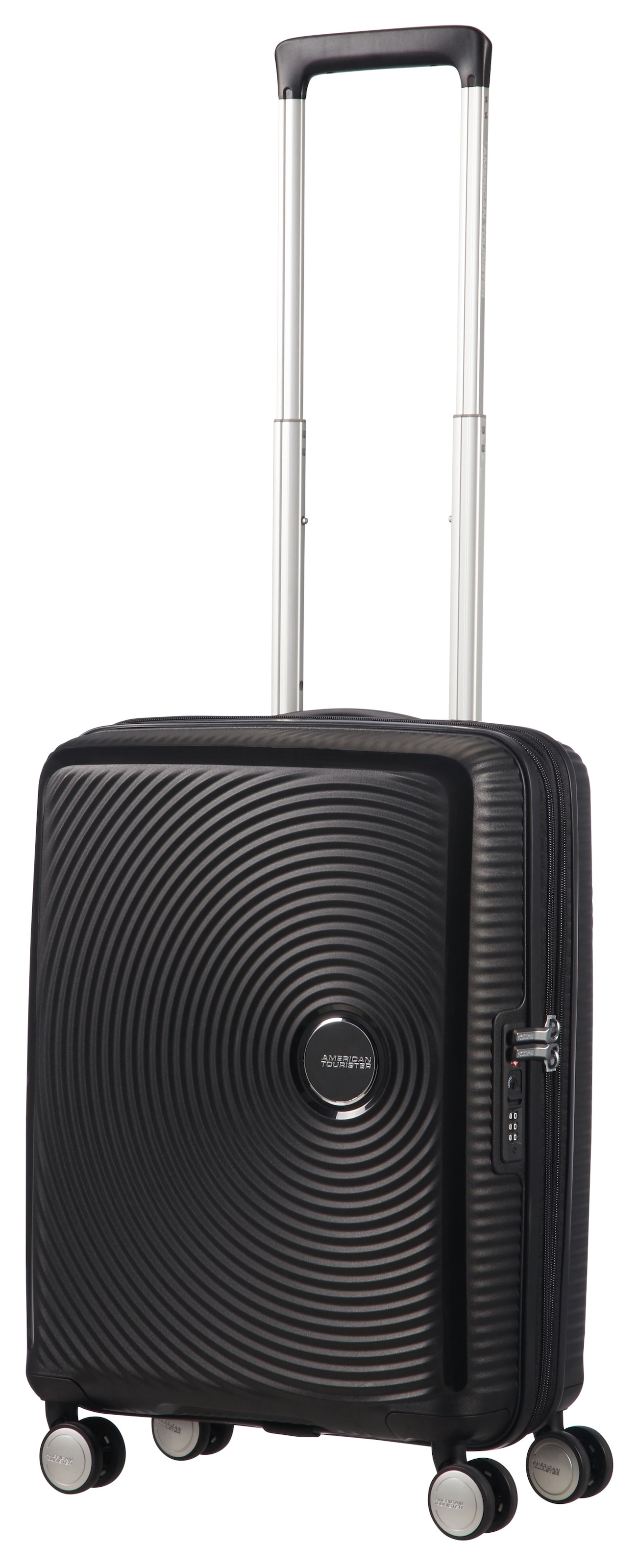 American Tourister® Hartschalen-Trolley »SOUNDBOX, in verschiedenen Farben und Größen«, 4 Rollen, Reisekoffer Trolley Aufgabegepäck TSA-Zahlenschloss Volumenerweiterung