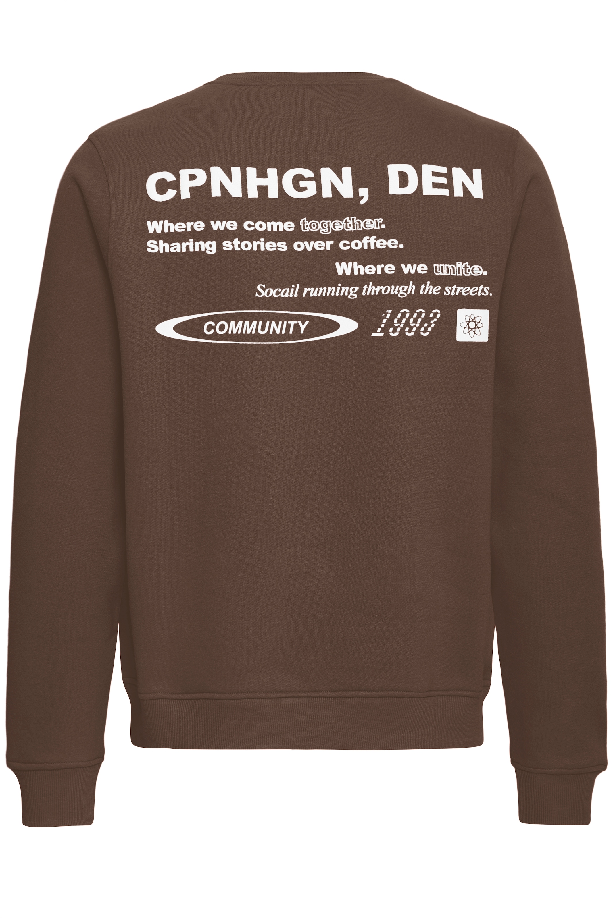 Blend Sweatshirt »BHKEYAN GRAPHIC CREW SWEAT«, Baumwollmischung, regular fit
