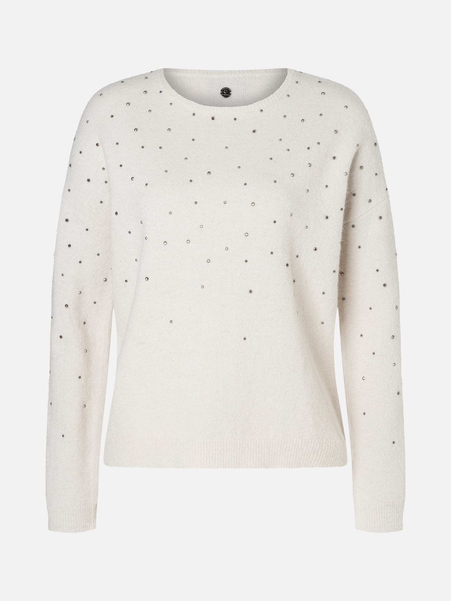 Lieblingsstück Rundhalspullover »JamimaL« mit Ziersteinen