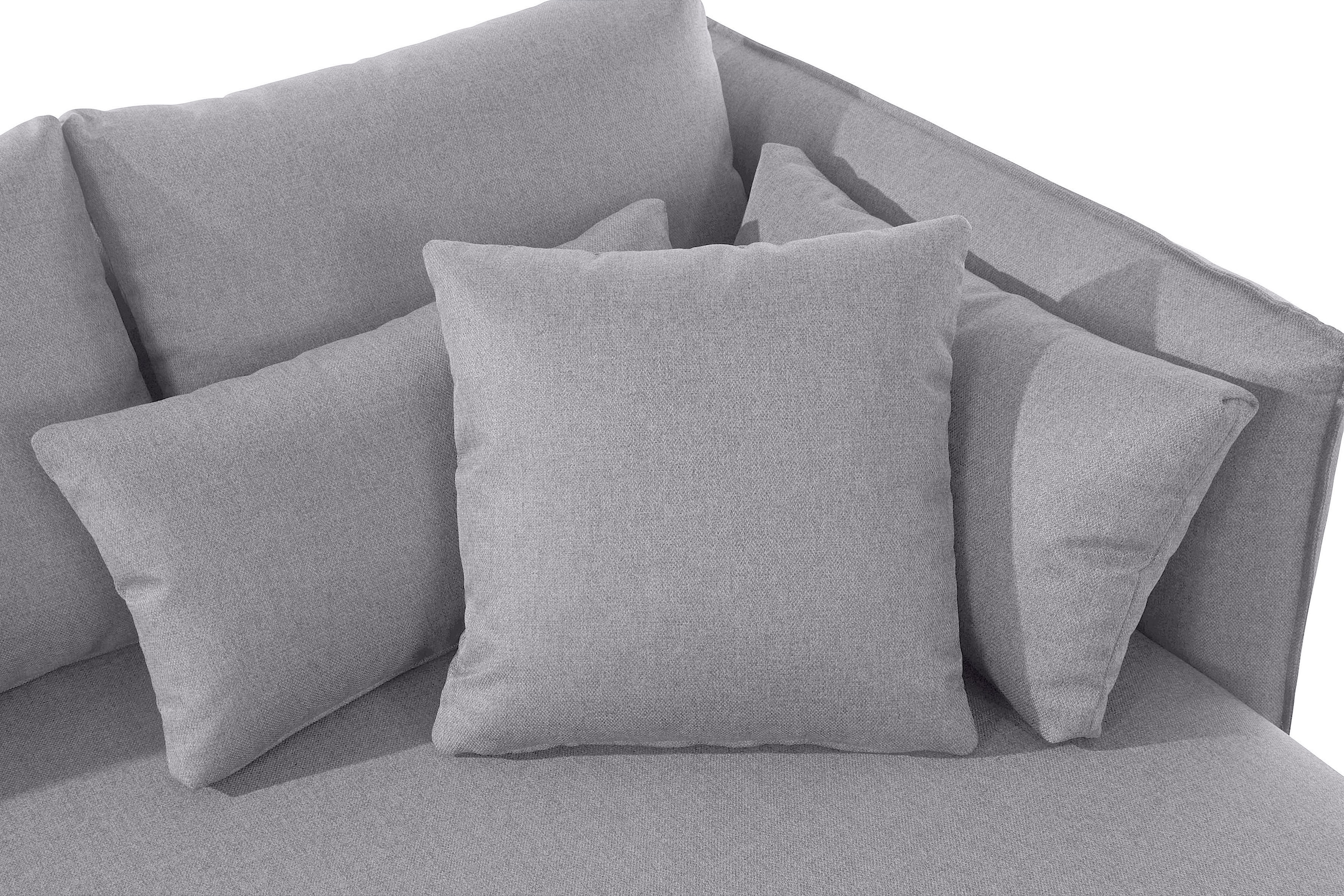 andas Ottomane »Nöre« kurzes Lounge-Modul - zum Zusammenstellen, Breite 138 cm, Tiefe 128 cm