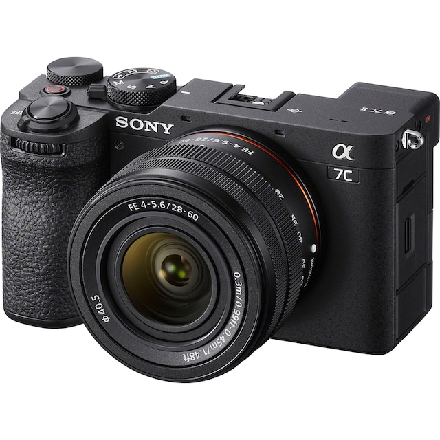 »Alpha 7C 28-60mm Systemkamera f4-5.6, bei MP, Bluetooth-WLAN II«, Sony FE 33