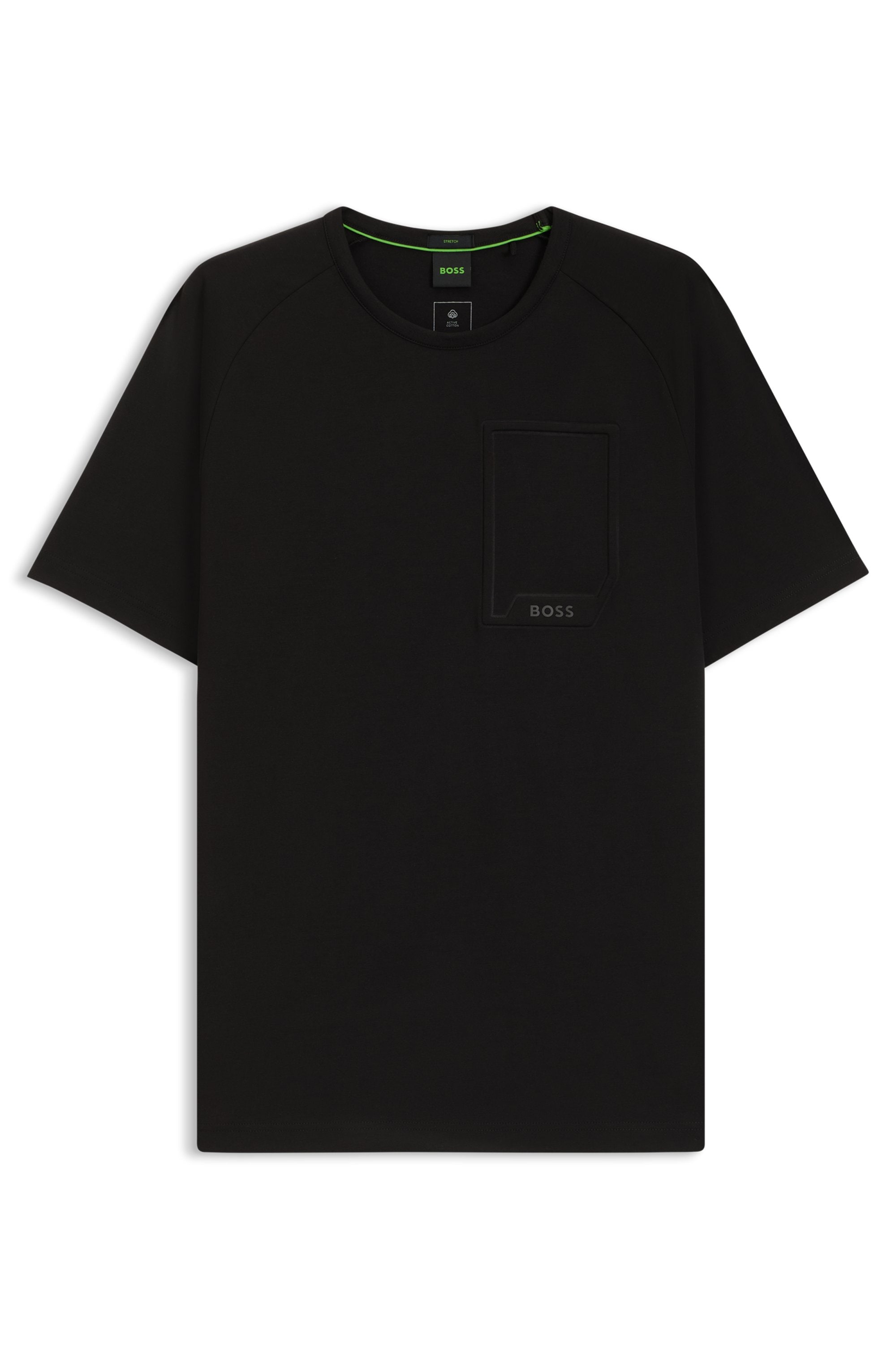 BOSS GREEN T-Shirt »Tee Urban Tech«, mit Brusttasche