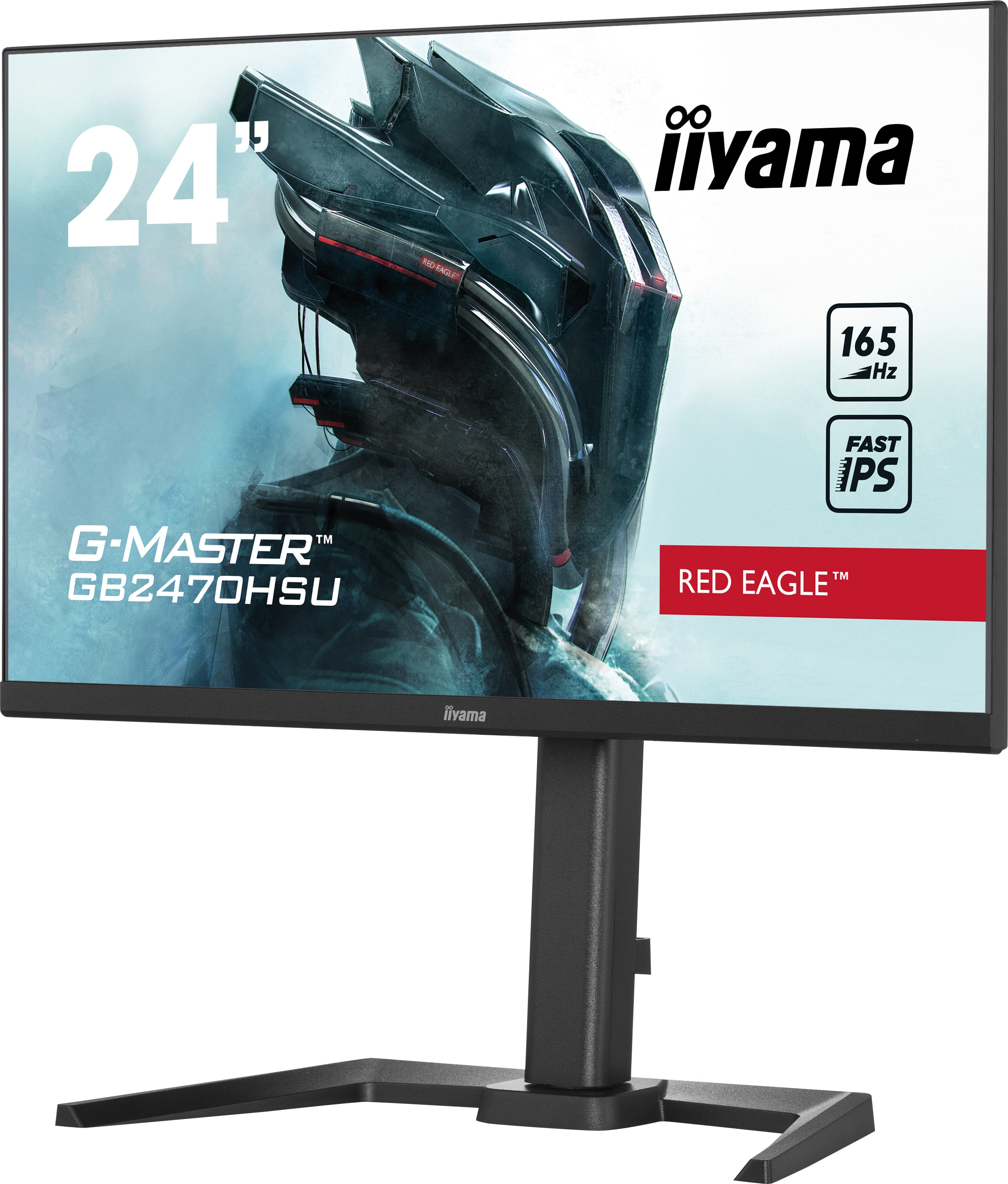 Iiyama Gaming-Monitor »GB2470HSU«, 60,5 cm/24 Zoll, 1920 x 1080 px, Full HD, 165 Hz