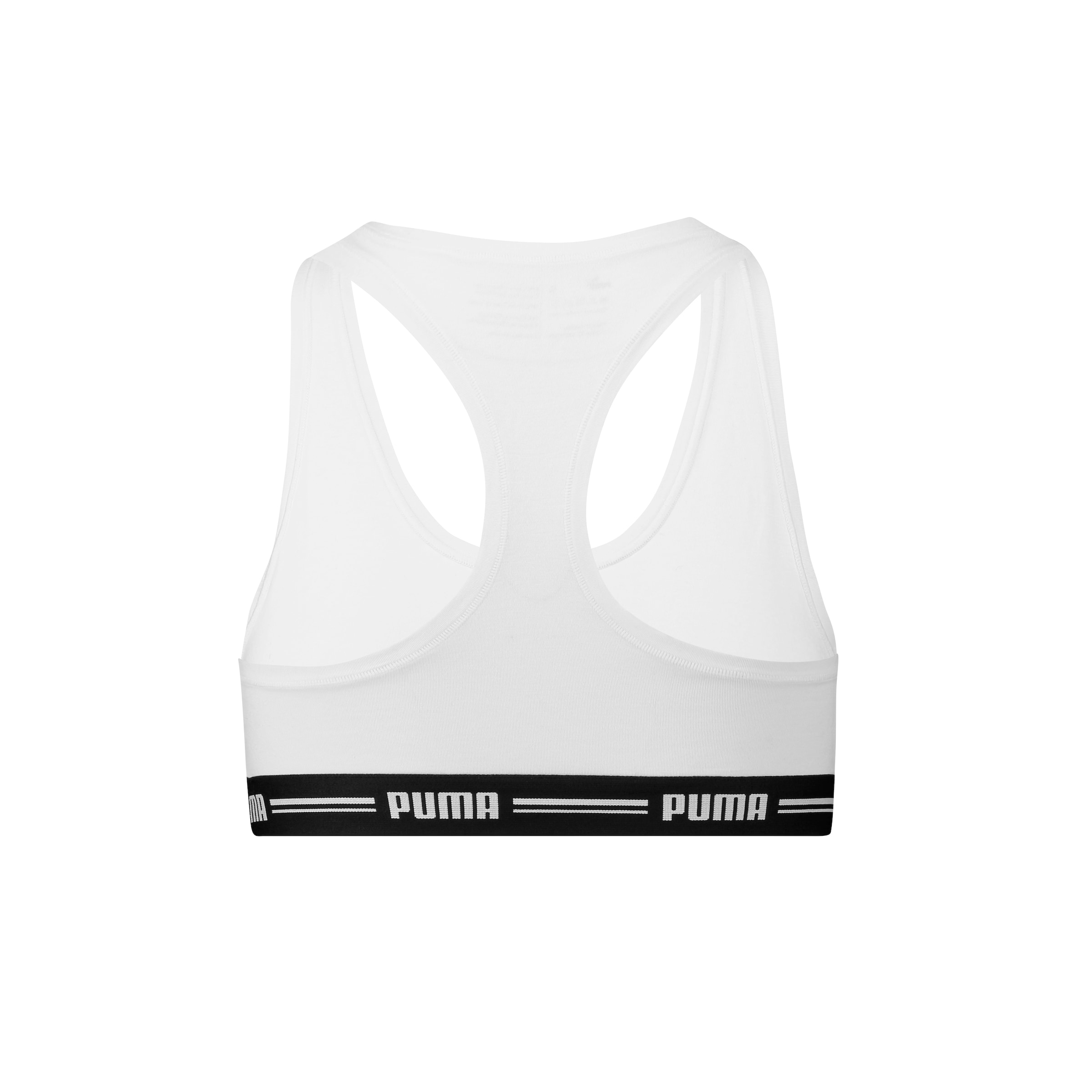 PUMA Sport-Bustier »PUMA WOMEN RACER BACK TOP 1P HANG«, mit markantem Logobund