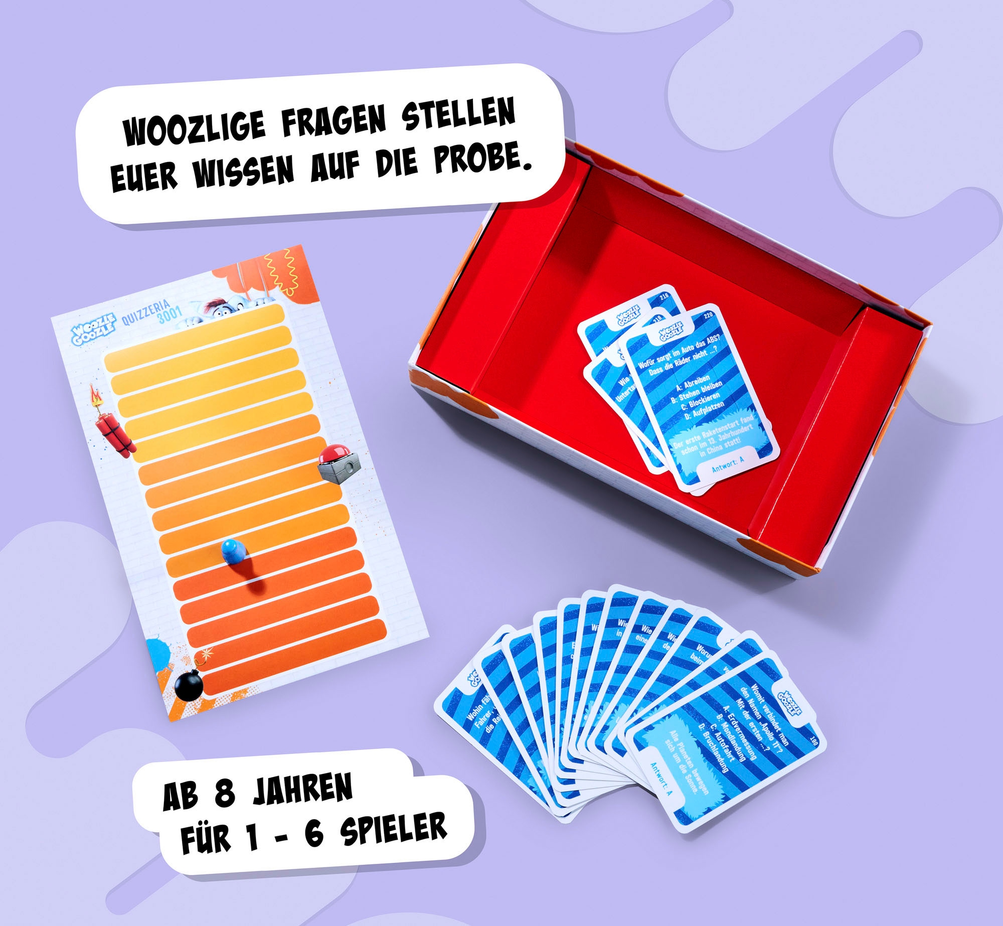 Noris Spiel »Woozle Goozle, Quizzeria«, Made in Germany