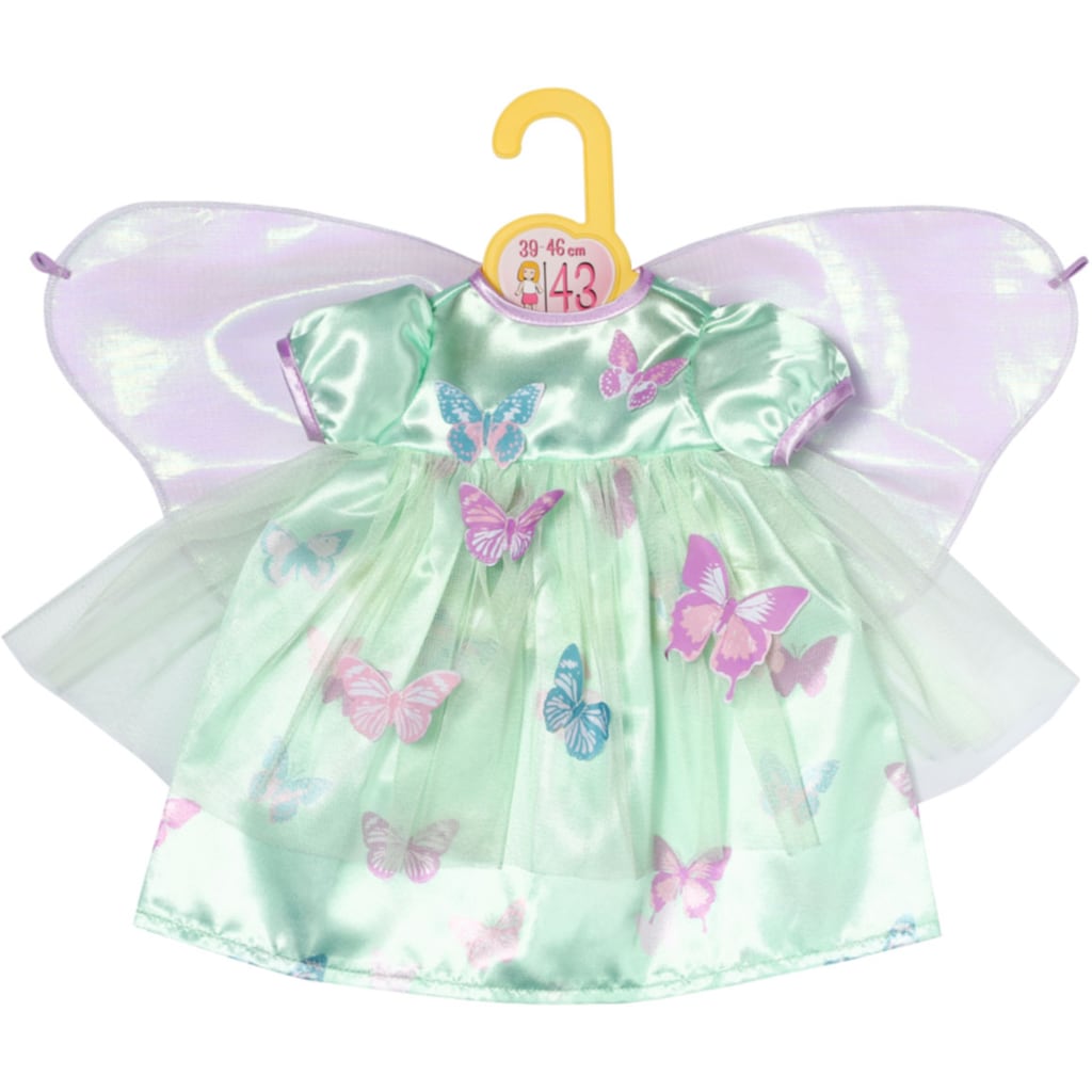 Zapf Creation® Puppenkleidung »Dolly Moda, Feenkleid mit Flügeln, 43 cm«
