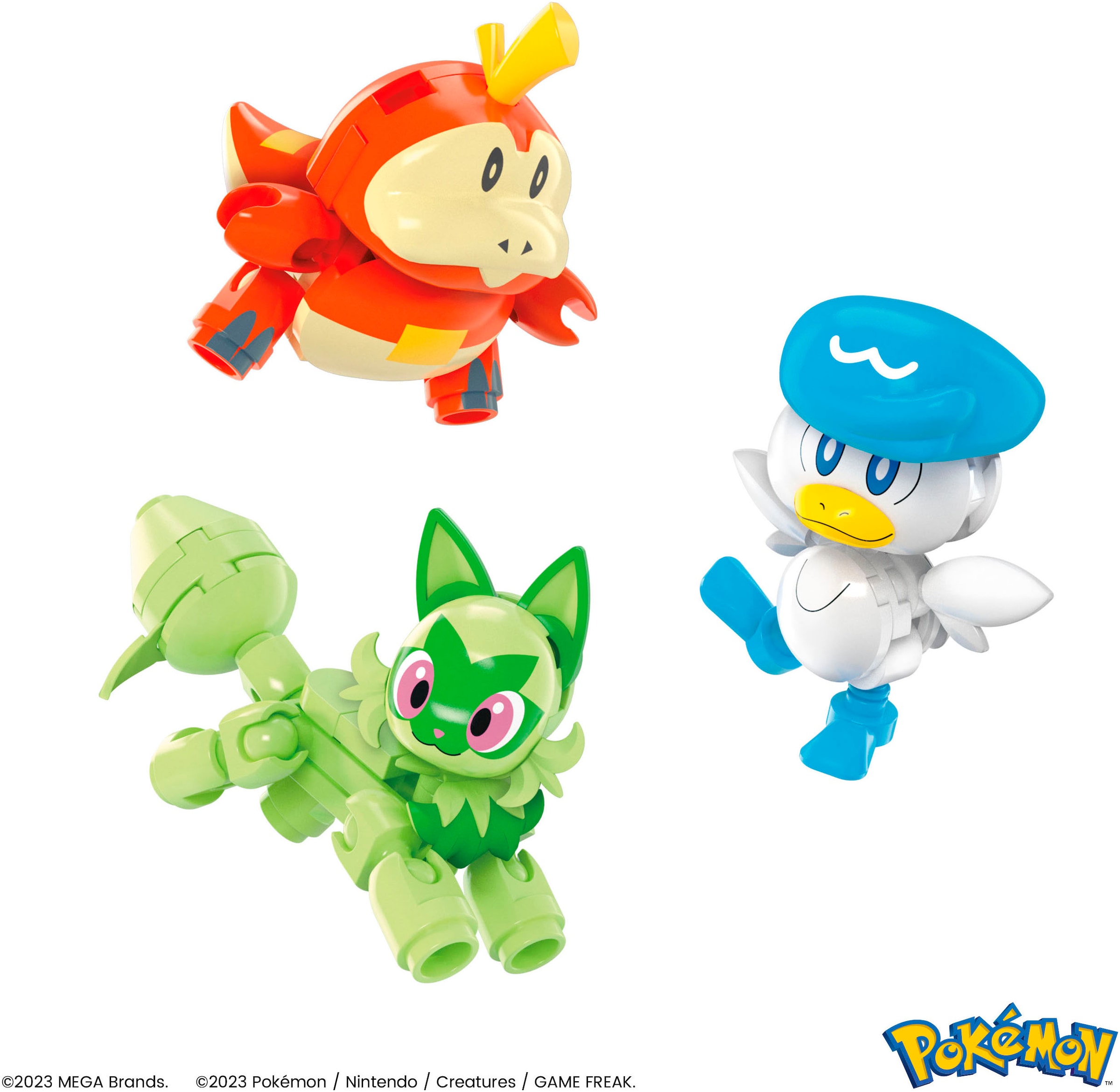 MEGA Spielbausteine »MEGA Pokémon, Paldea Region Team«, (79 St.)