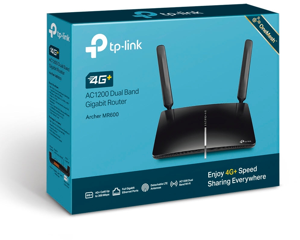 4G/LTE-Router »Archer MR600 AC1200«, WLAN UMTS / LTE Router (3G & 4G)