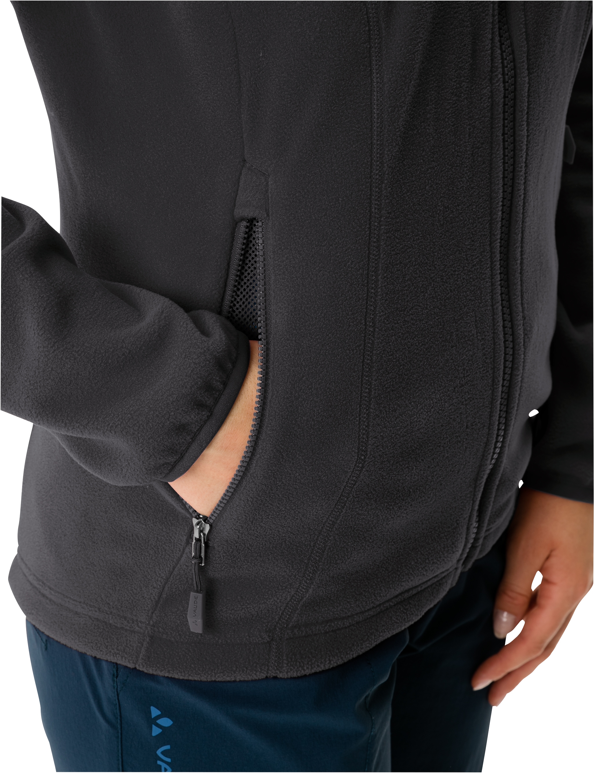 VAUDE Fleecepullover »WOMEN'S ROSEMOOR FLEECE JACKET II«, (1 tlg.)