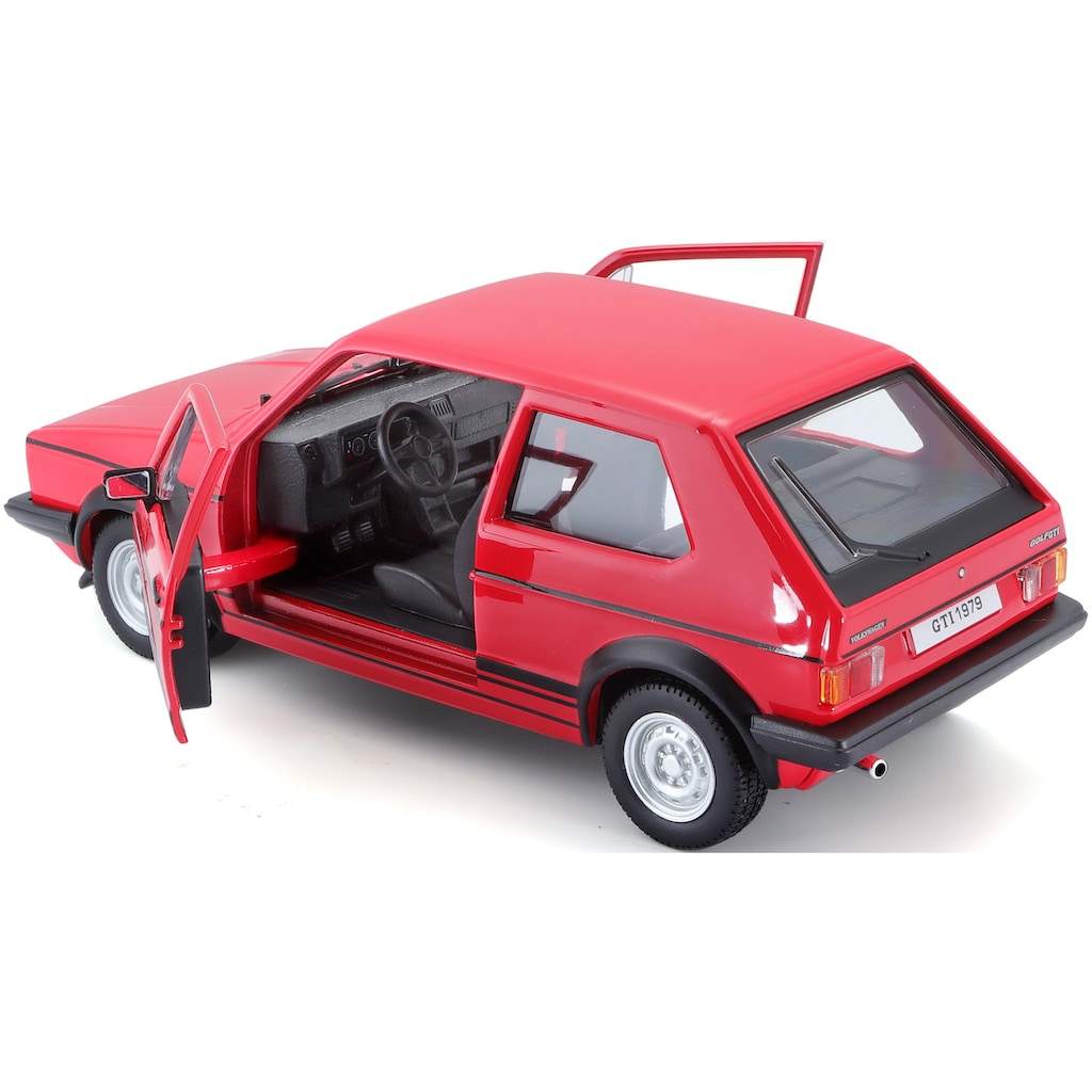 Bburago Sammlerauto »VW Golf 1 GTI (1979)«, 1:24