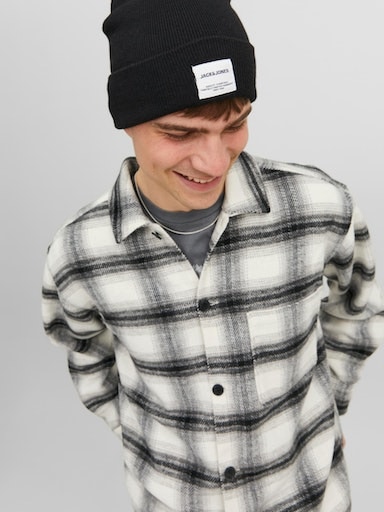 Jack & Jones Langarmhemd »JORZAC CHECK OVERSHIRT LS SN«