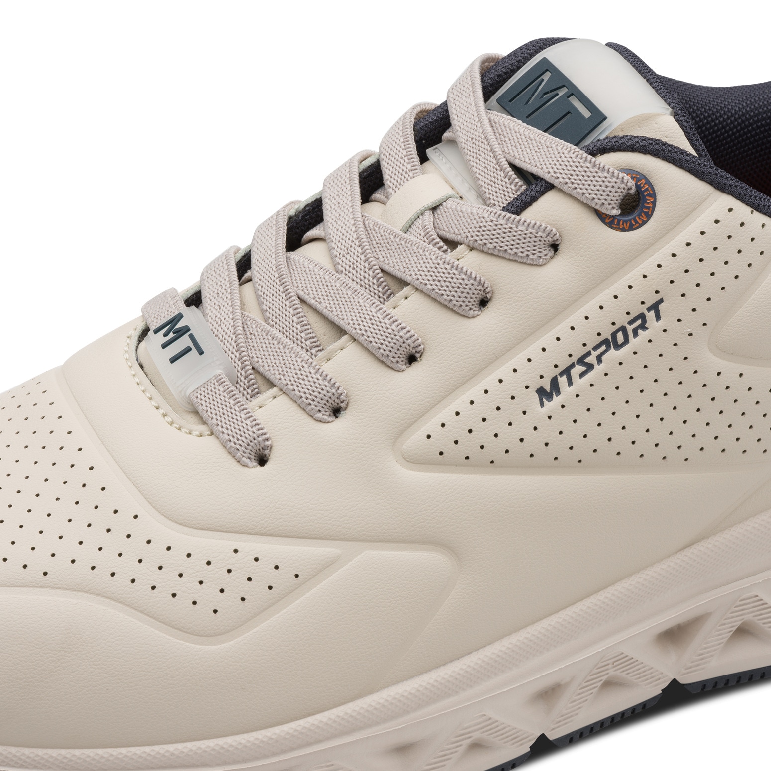 MARCO TOZZI Plateausneaker  , Freizeitsch, Halbschuh, Schnürschuh mit Perforierung und Ziernähten