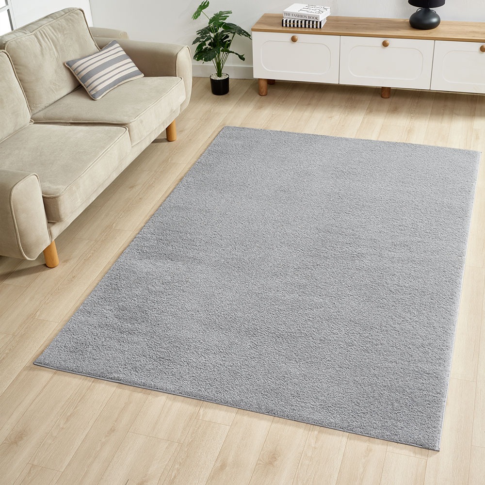 OTTO home Teppich »Lilari Shaggy Premium, weich, modern« rechteckig 30 mm Höhe Unifarben, besonders weich und kuschelig, Wohnzimmer, Schlafzimmer