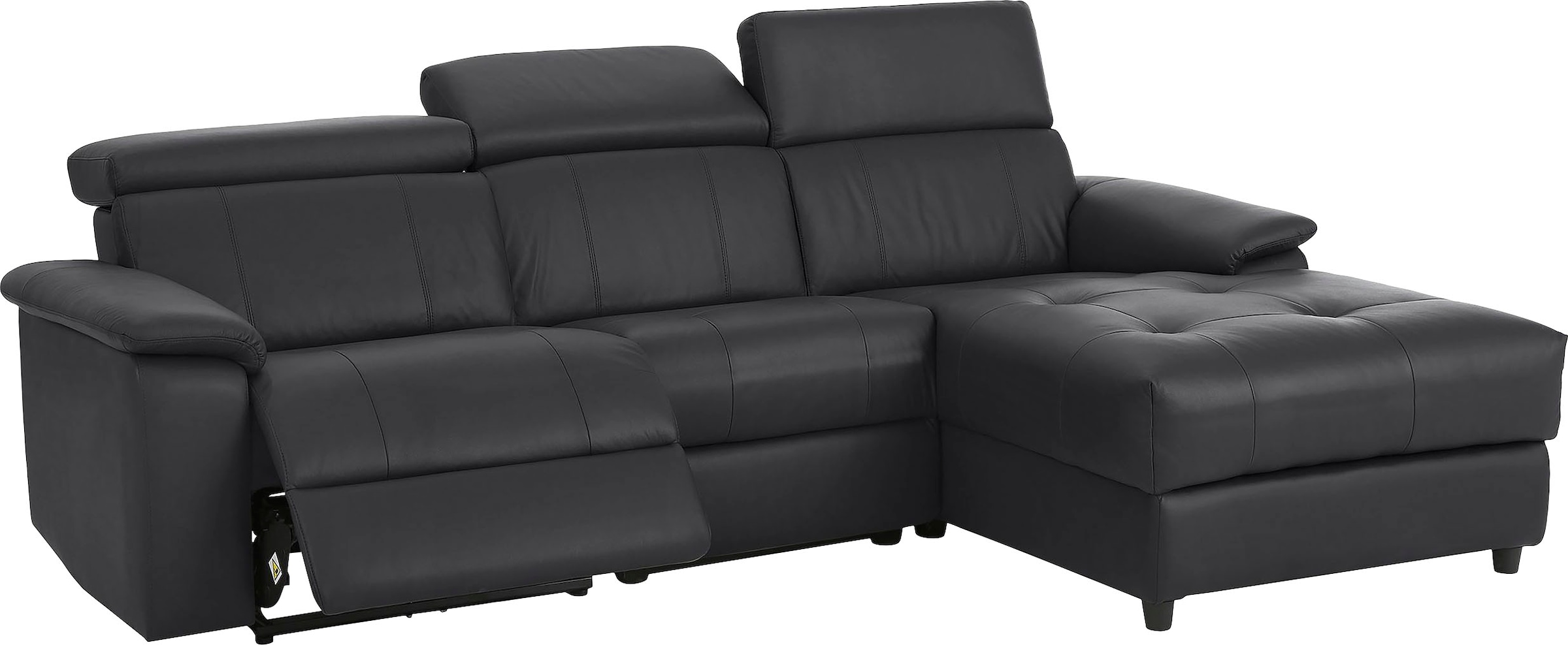 Home affaire Ecksofa »Binado, L-Form,« mit manueller oder elektrischer Relaxfunktion mit USB-Anschluss