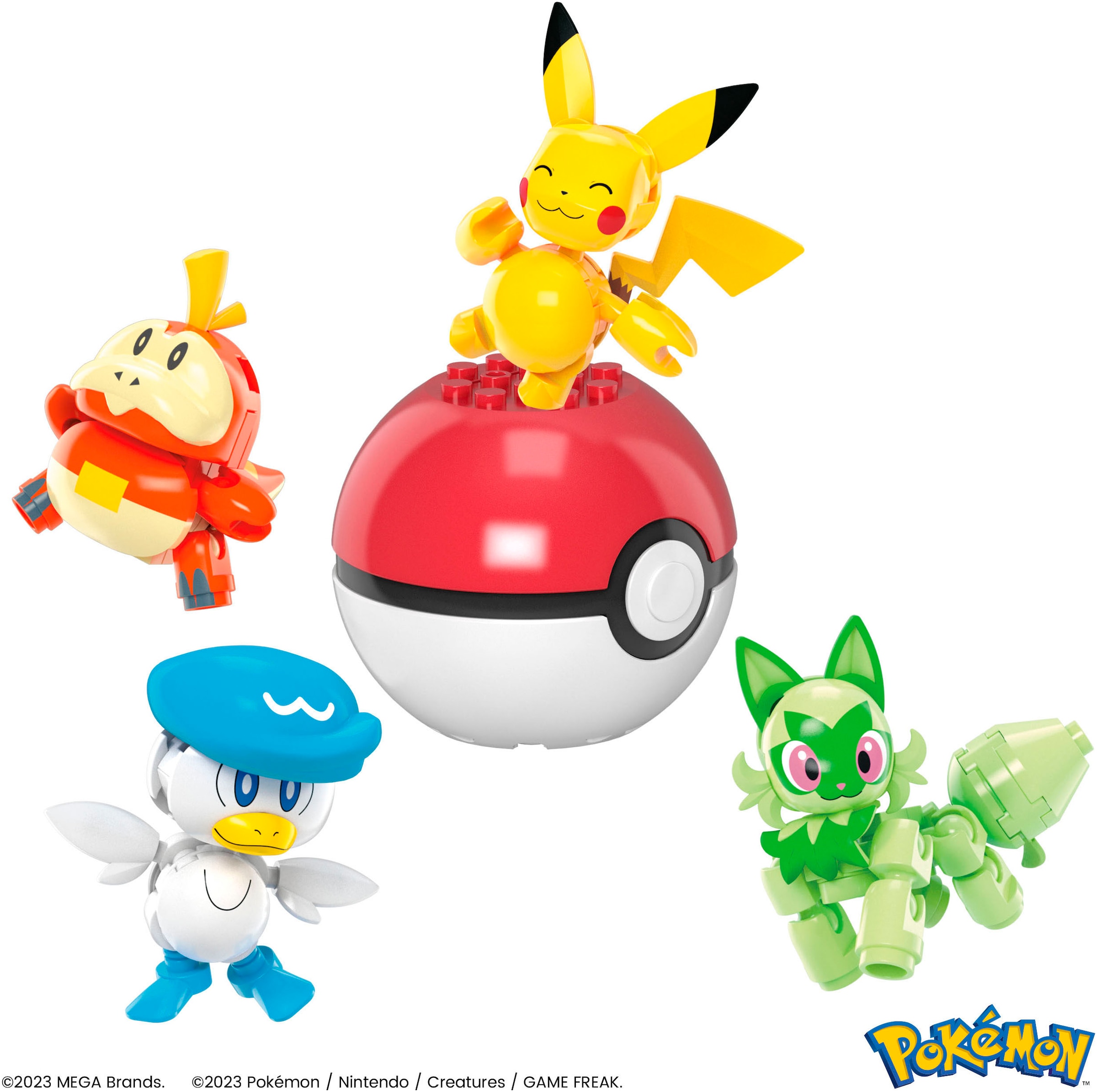 MEGA Spielbausteine »MEGA Pokémon, Paldea Region Team«, (79 St.)