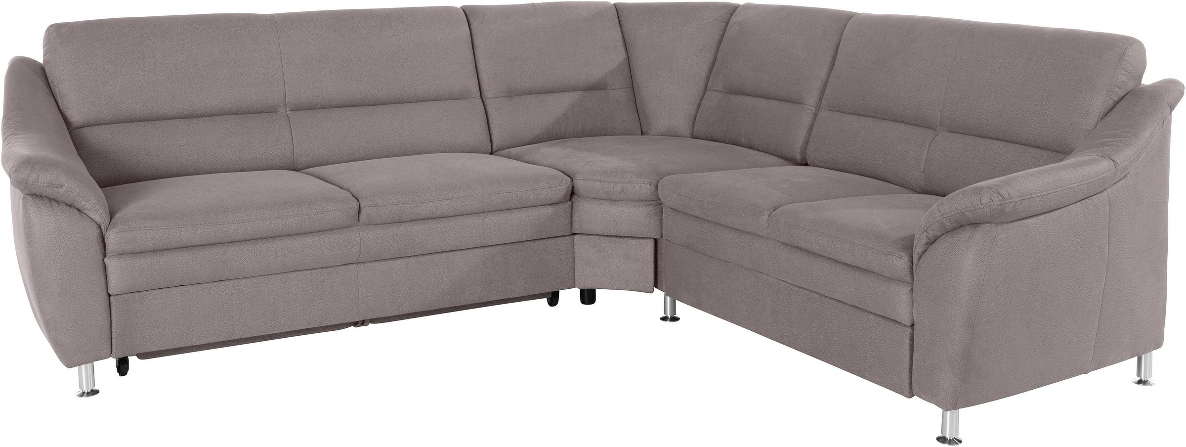 Places of Style Ecksofa »Cardoso L-Form«, mit Trapezecke für mehr Sitzkomfort, wahlweise auch mit Bettfunktion