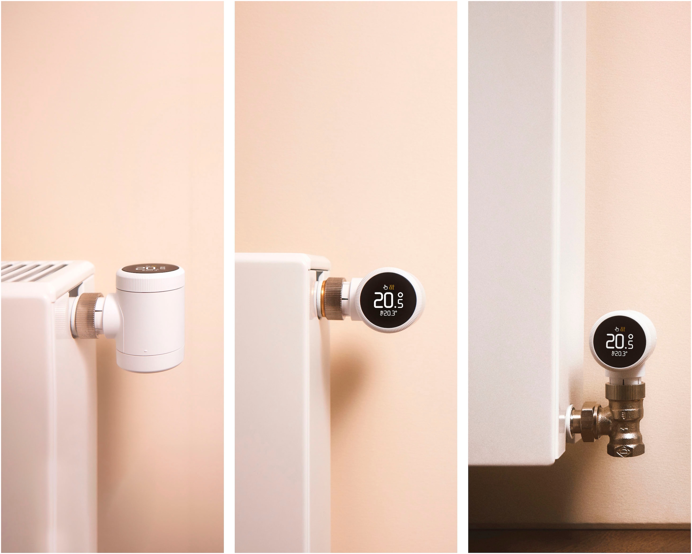 Tado Heizkörperthermostat »Smartes Heizkörper-Thermostat X - Quattro Pack«