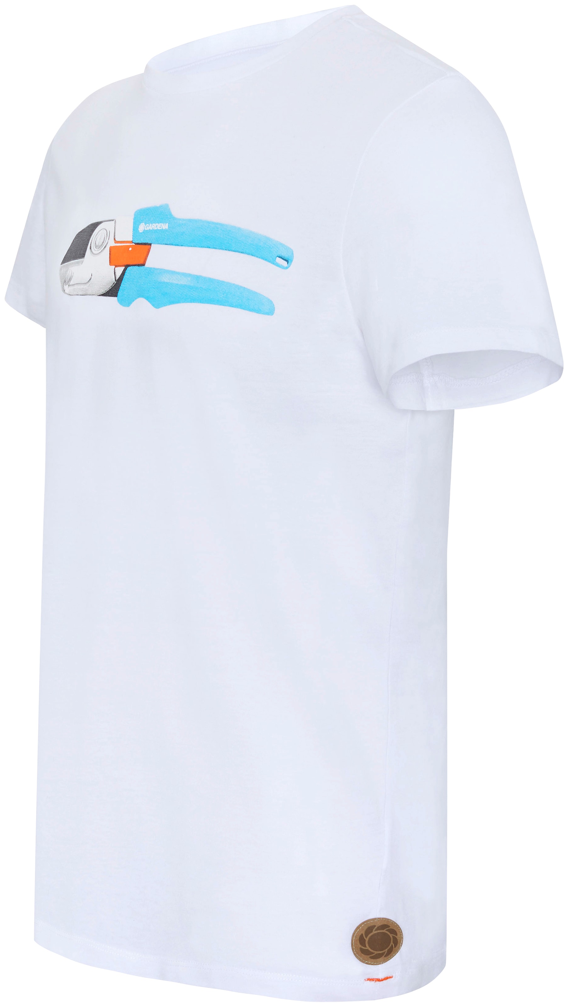 »Bright T-Shirt Aufdruck mit ♕ GARDENA bei White«,
