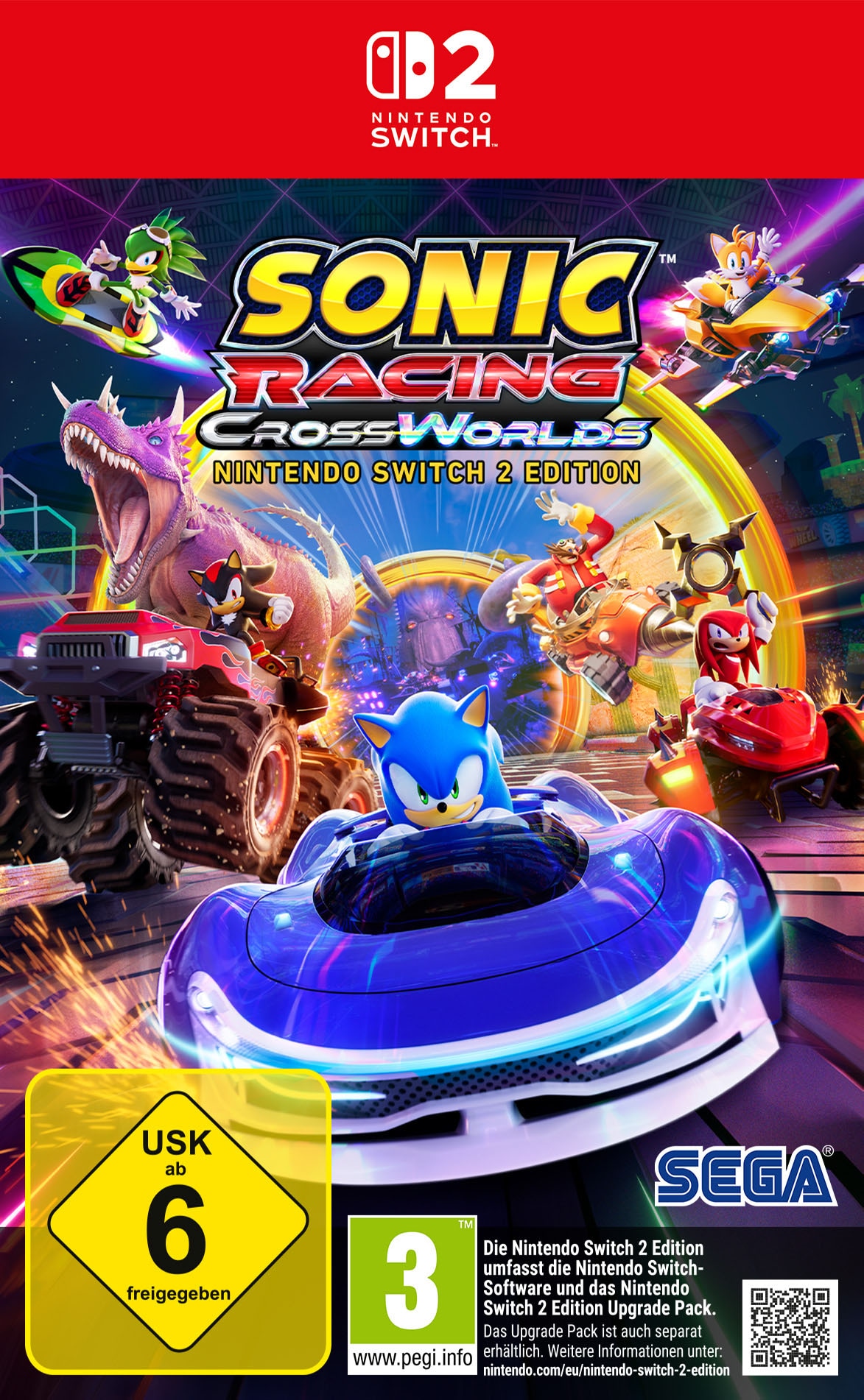 Sega Spielesoftware »Sonic Racing: CrossWorlds« Nintendo Switch 2